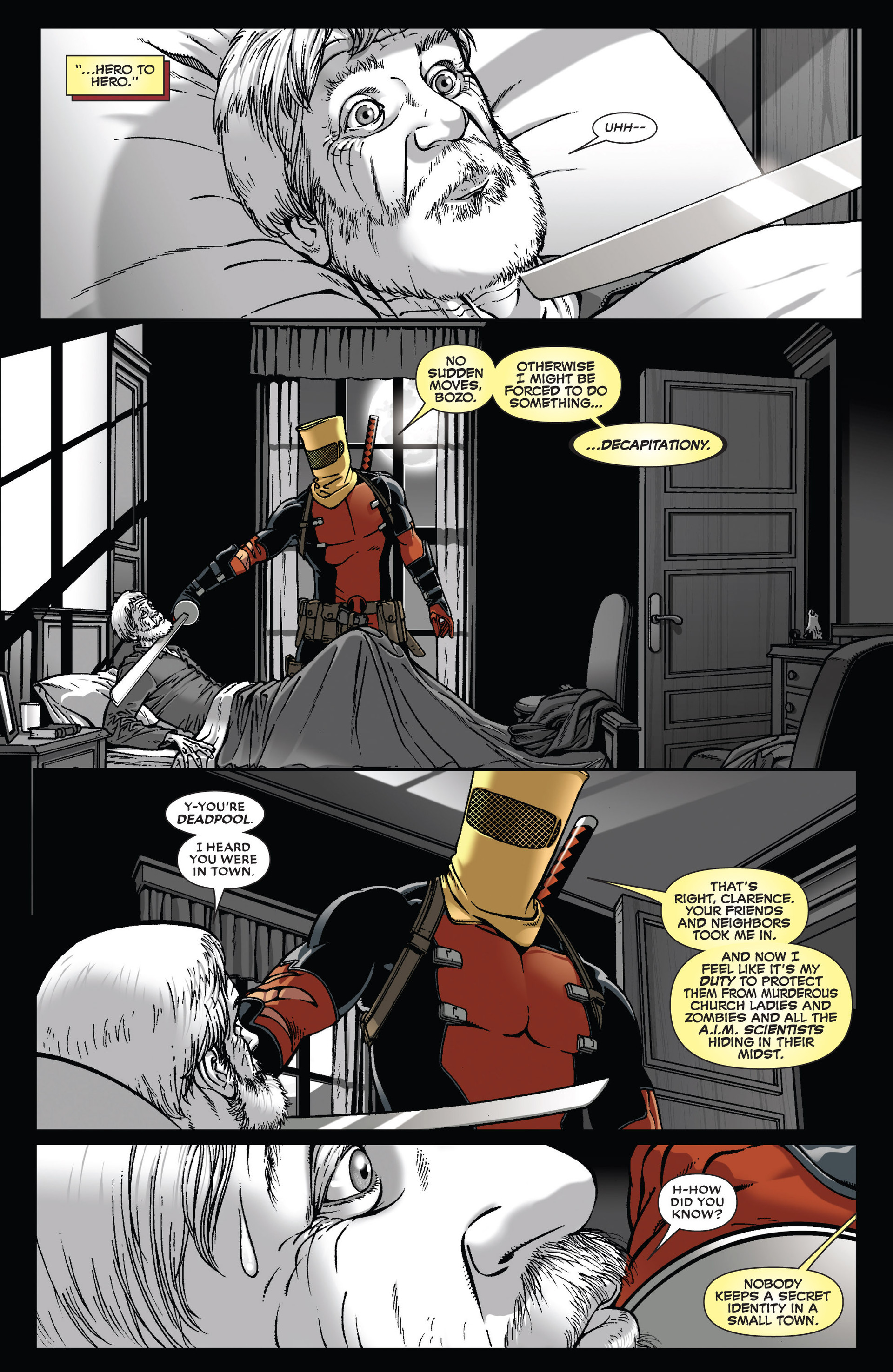 Read online Night of the Living Deadpool comic -  Issue #3 - 12