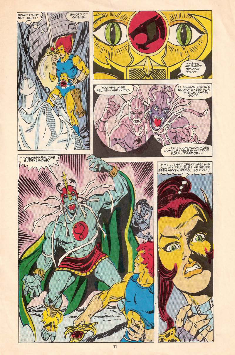 Read online ThunderCats (1987) comic -  Issue #4 - 10