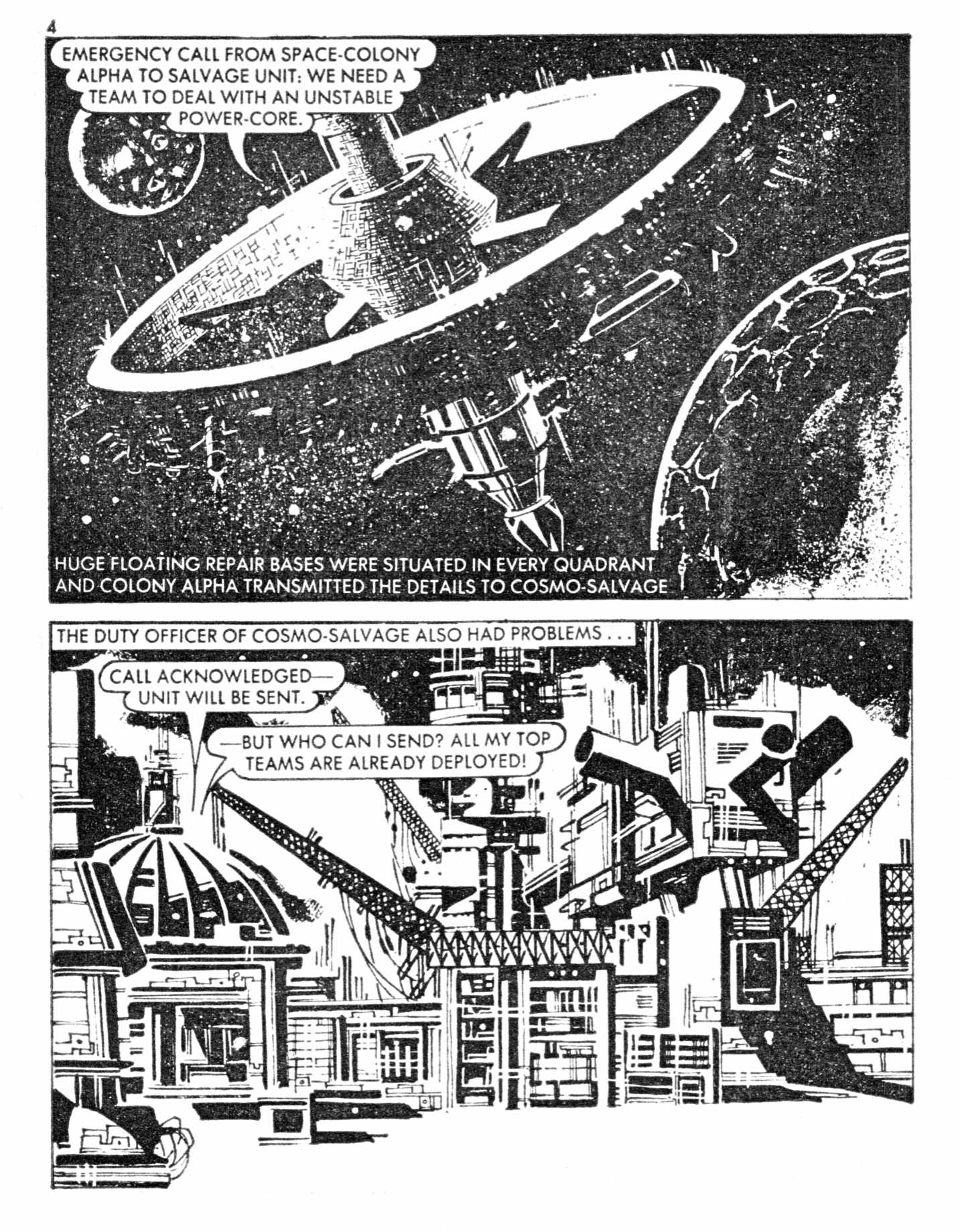 Read online Starblazer comic -  Issue #145 - 4