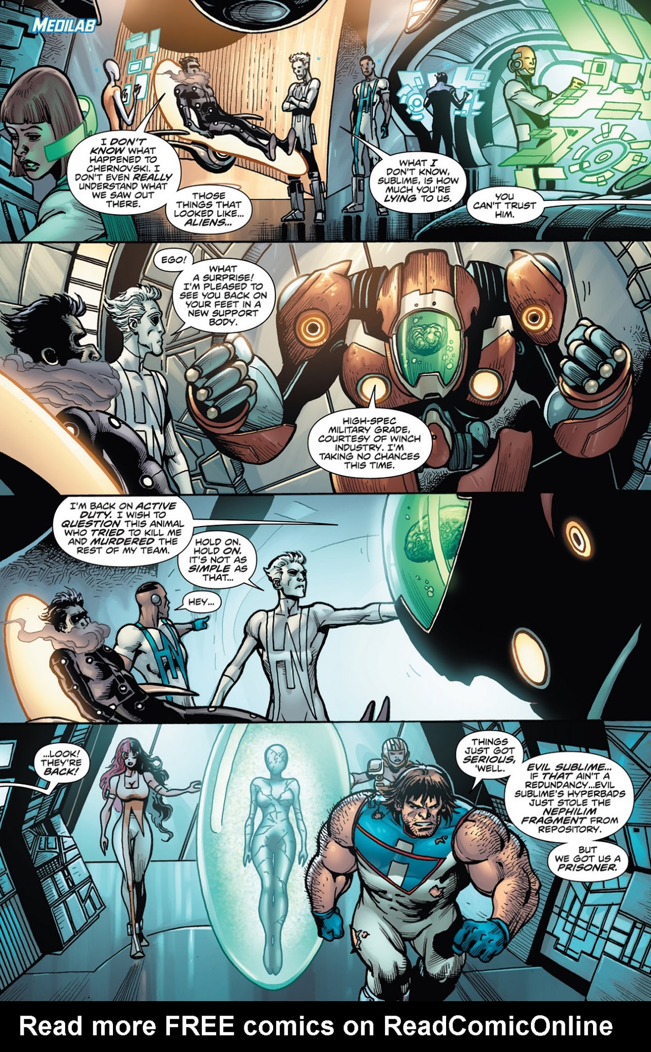 Read online The Hypernaturals comic -  Issue #9 - 21