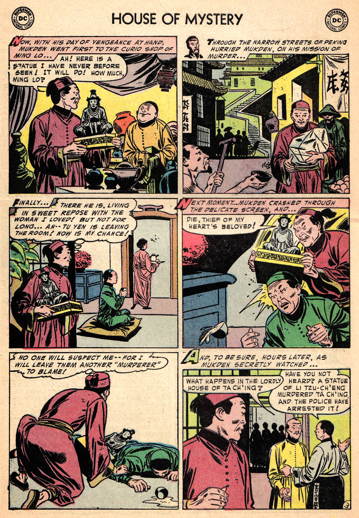 Read online House of Mystery (1951) comic -  Issue #30 - 30