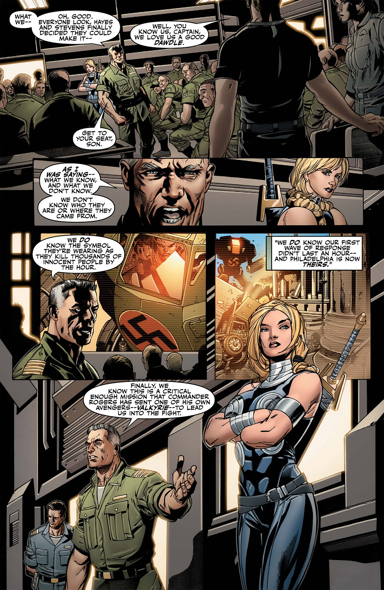 Read online Fear Itself: The Fearless comic -  Issue #0 - 6