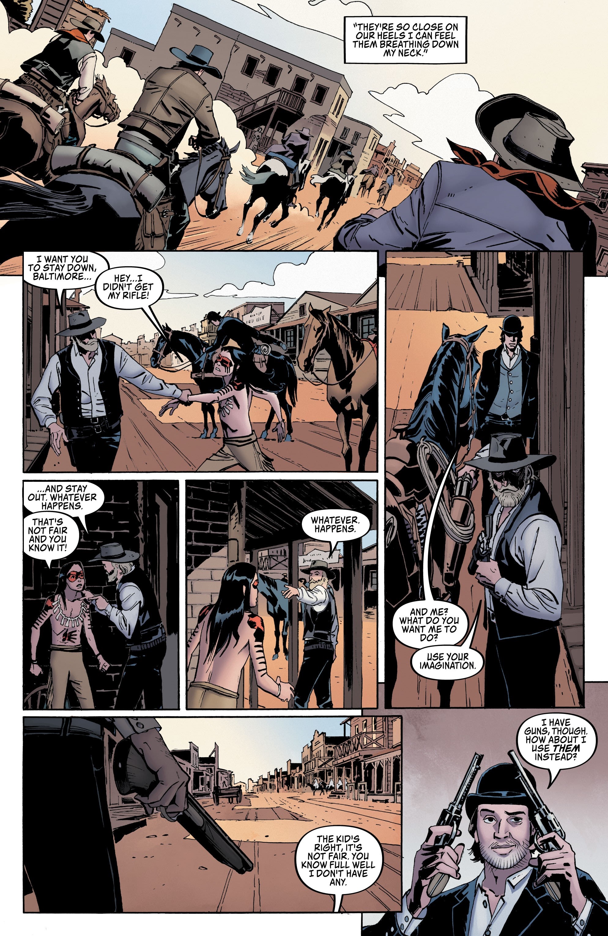 Read online Cross to Bear comic -  Issue #3 - 21
