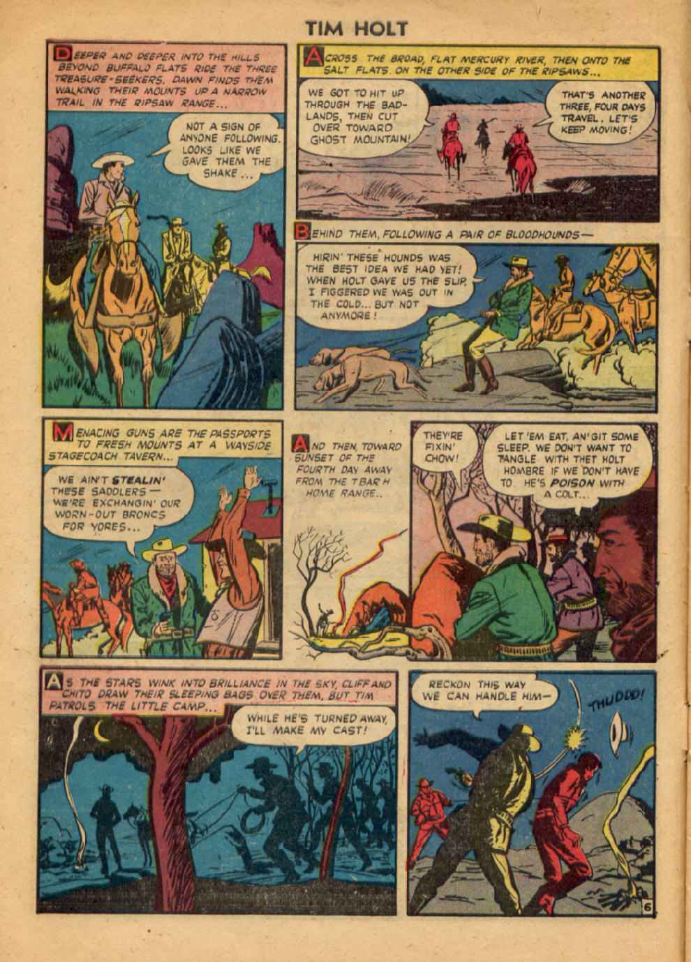 Read online Tim Holt comic -  Issue #16 - 8