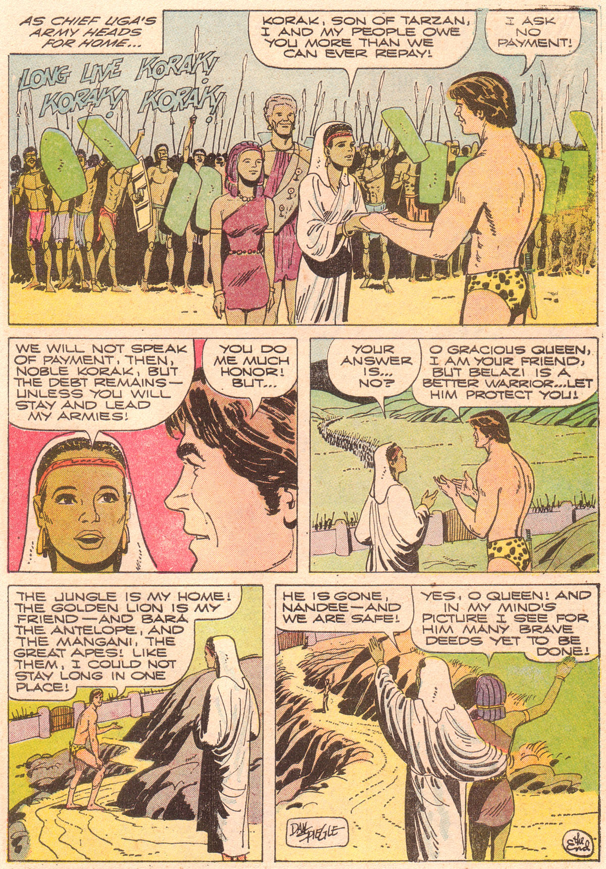 Read online Korak, Son of Tarzan (1964) comic -  Issue #40 - 27