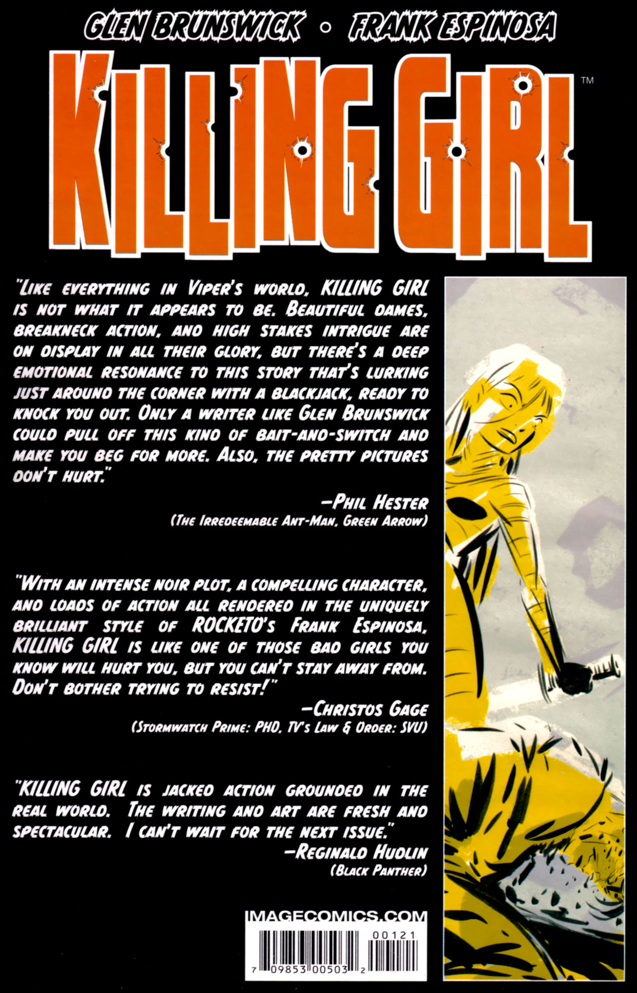 Read online Killing Girl comic -  Issue #1 - 31