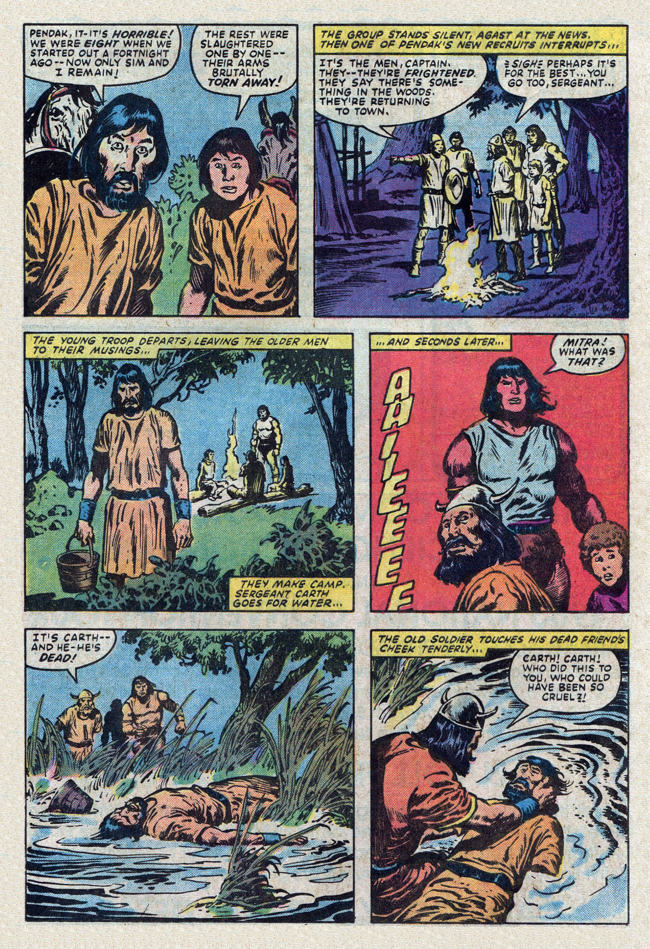 Read online Conan the Barbarian (1970) comic -  Issue #149 - 13