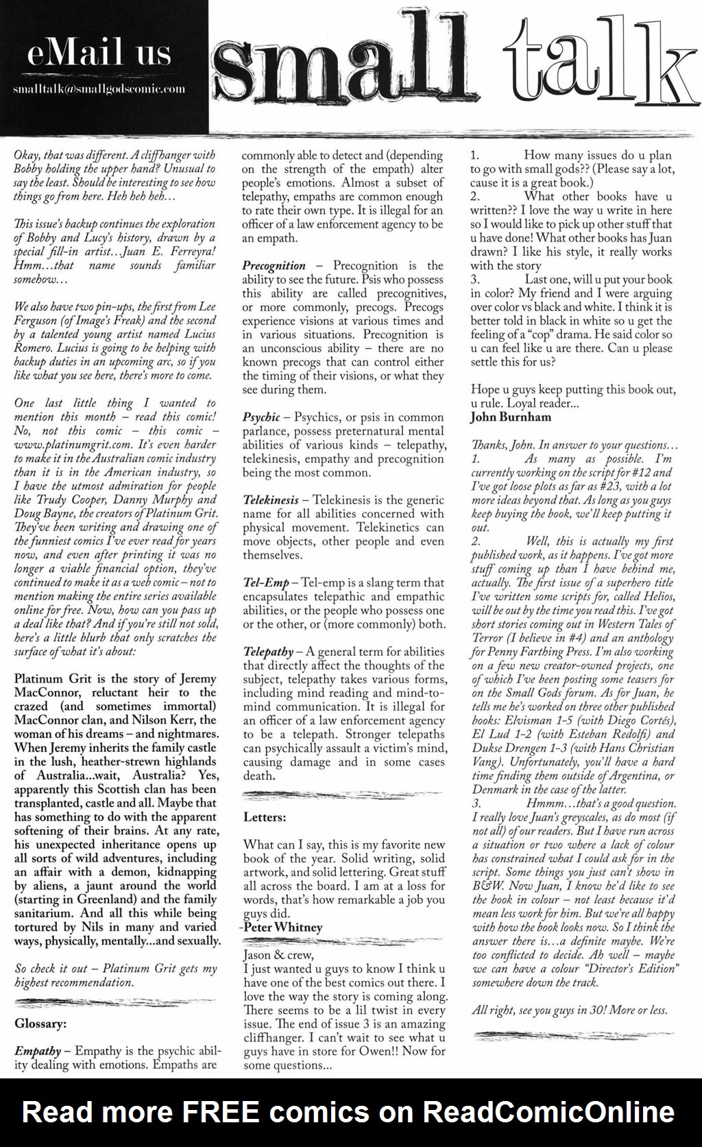 Read online Small Gods comic -  Issue #7 - 25