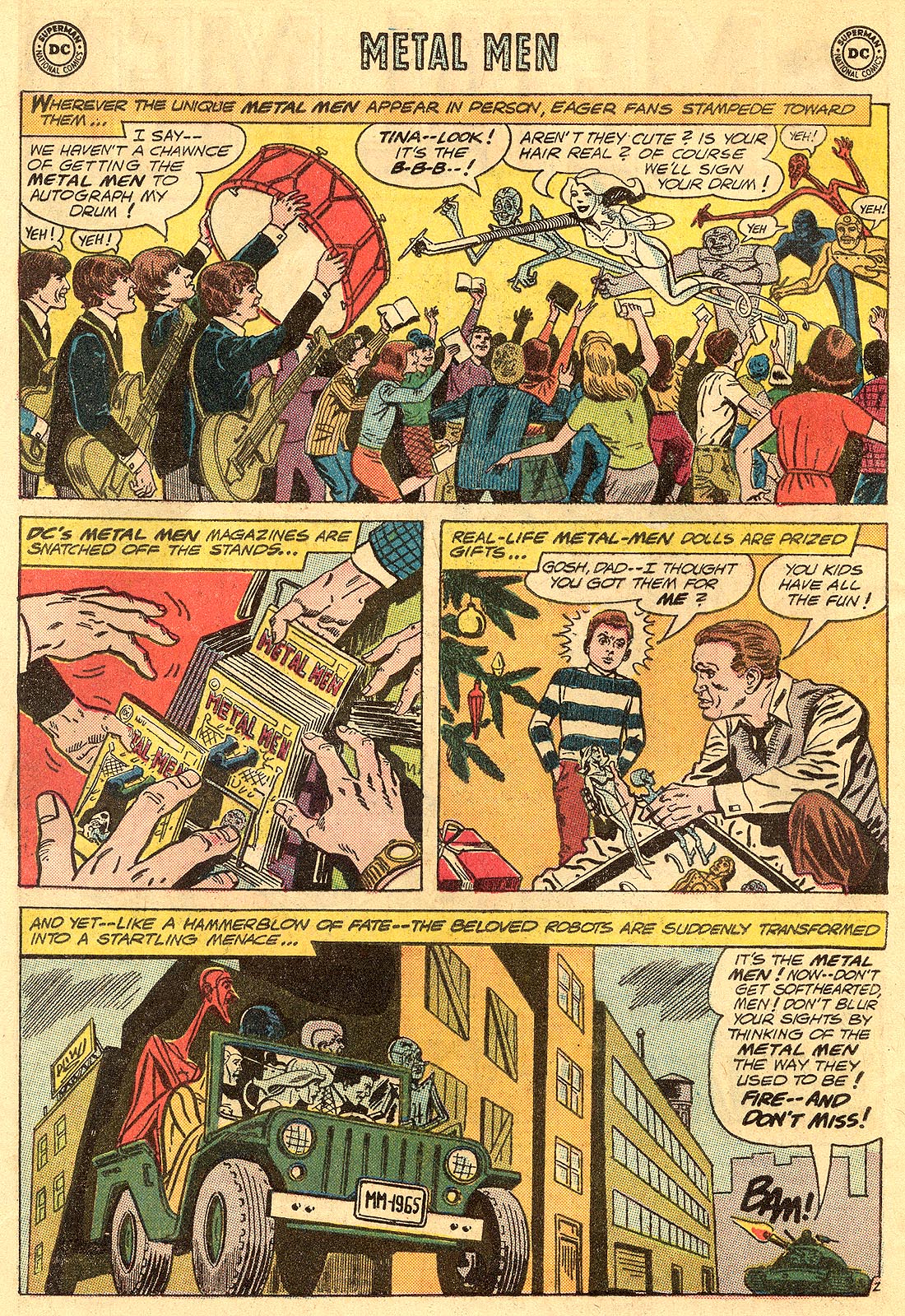 Metal Men (1963) Issue #12 #12 - English 4