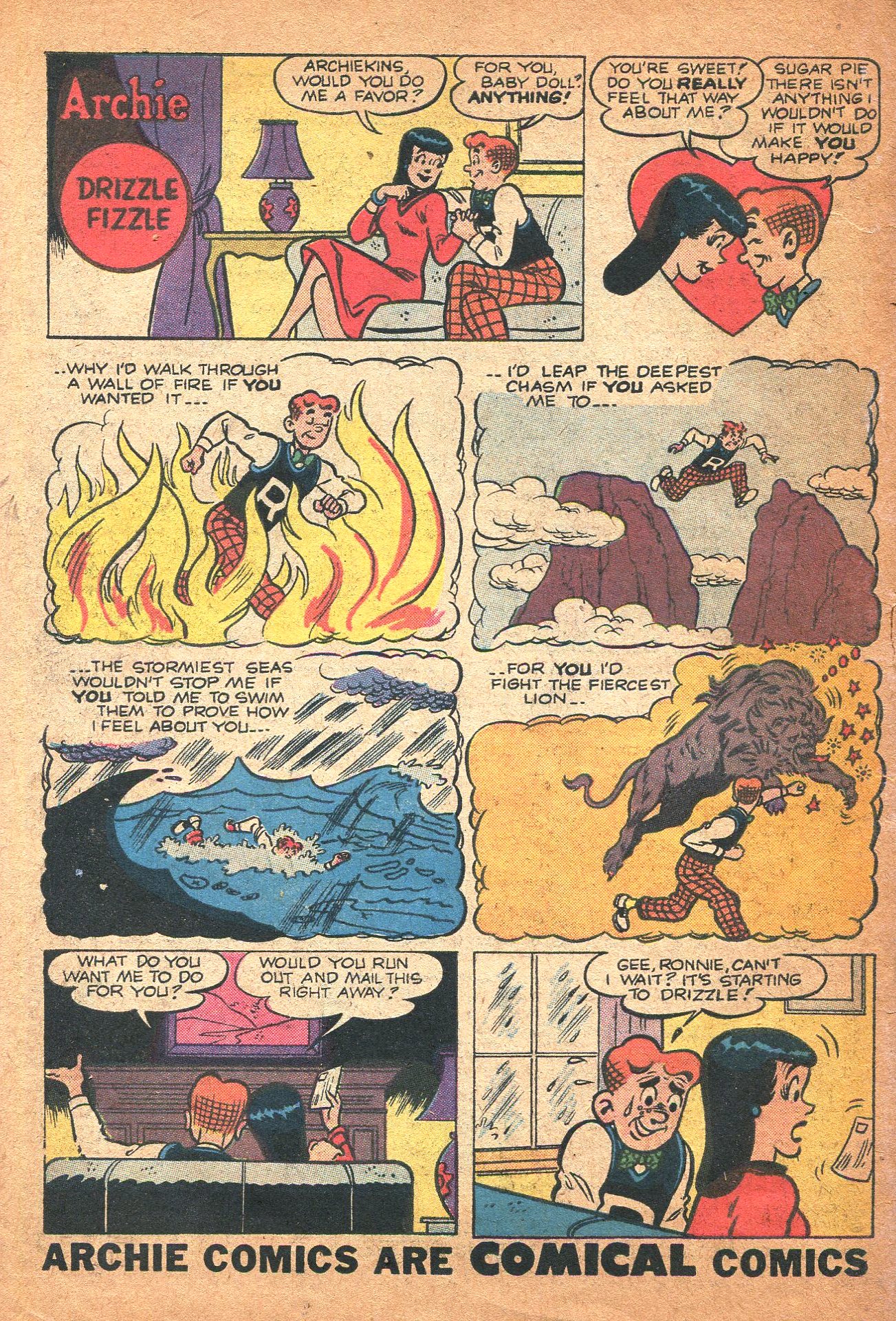 Read online Archie's Joke Book Magazine comic -  Issue #28 - 34