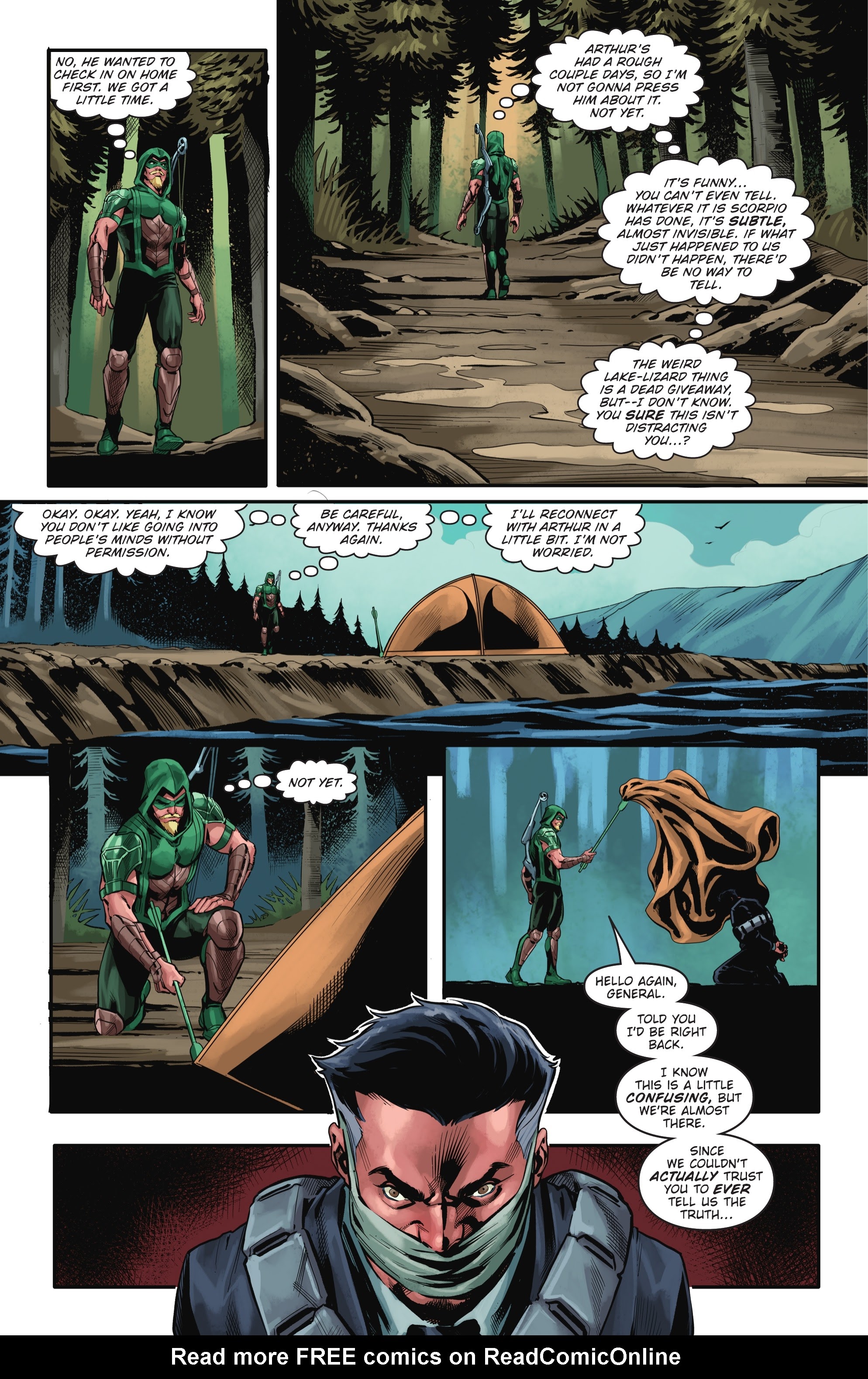 Read online Aquaman/Green Arrow - Deep Target comic -  Issue #6 - 21