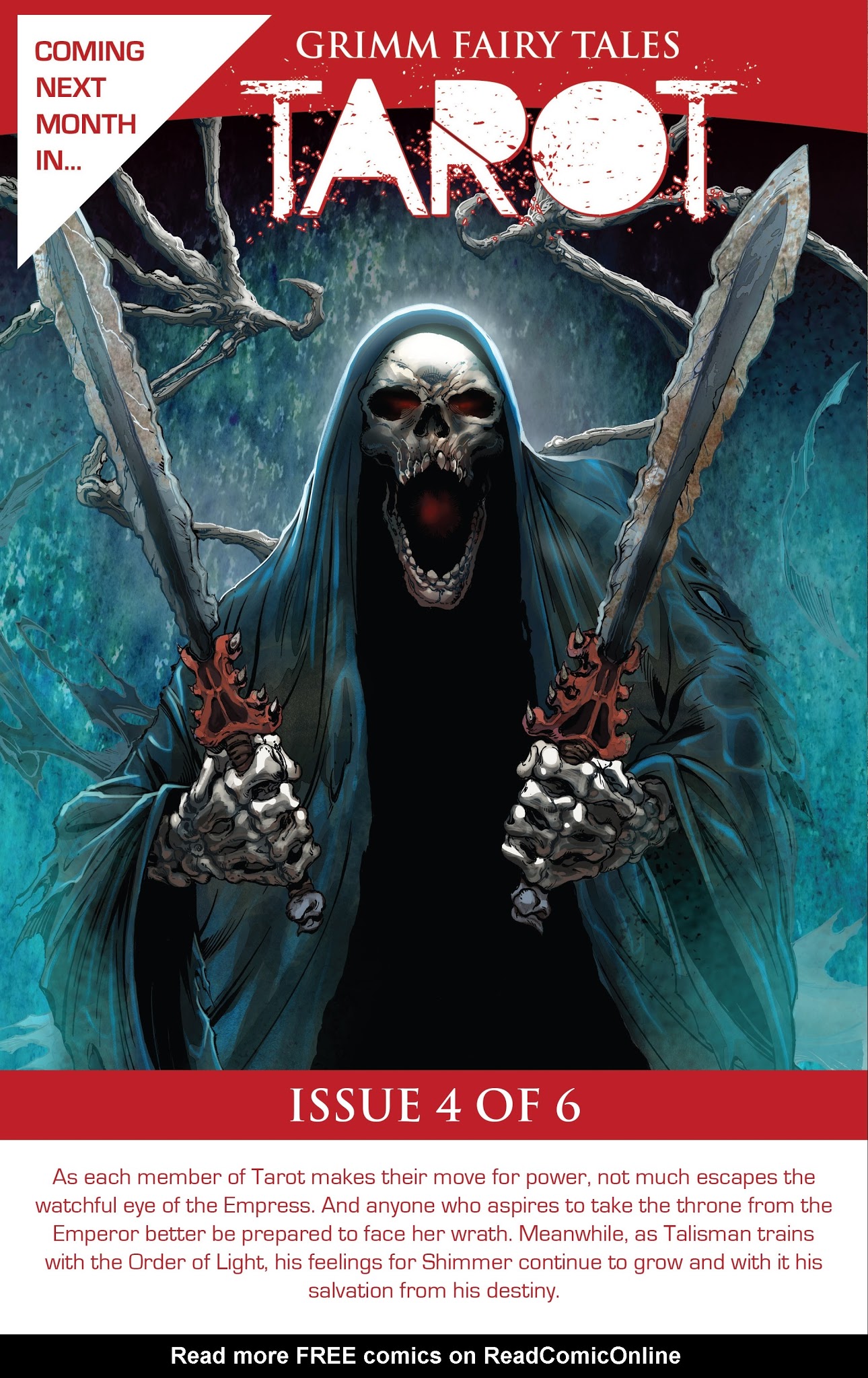 Read online Grimm Fairy Tales: Tarot comic -  Issue #3 - 24