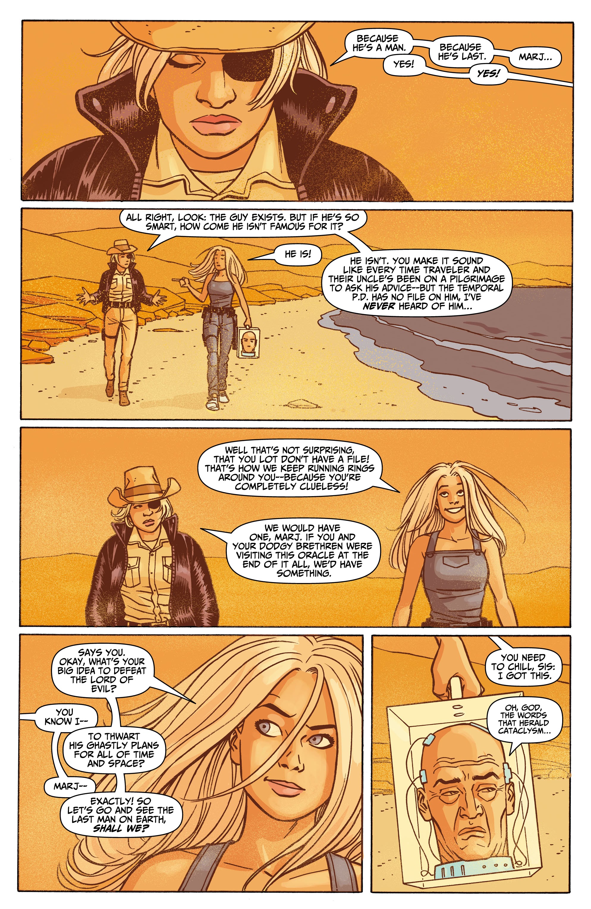 Read online Marjorie Finnegan, Temporal Criminal comic -  Issue #6 - 5