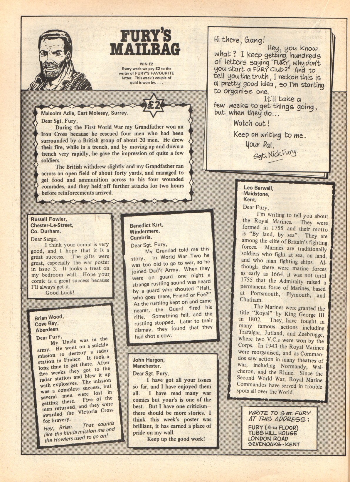 Read online Fury (1977) comic -  Issue #11 - 18