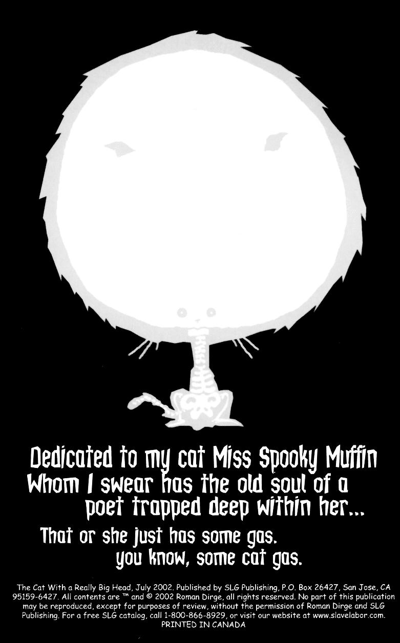 Read online The Cat With a Really Big Head comic -  Issue # Full - 2