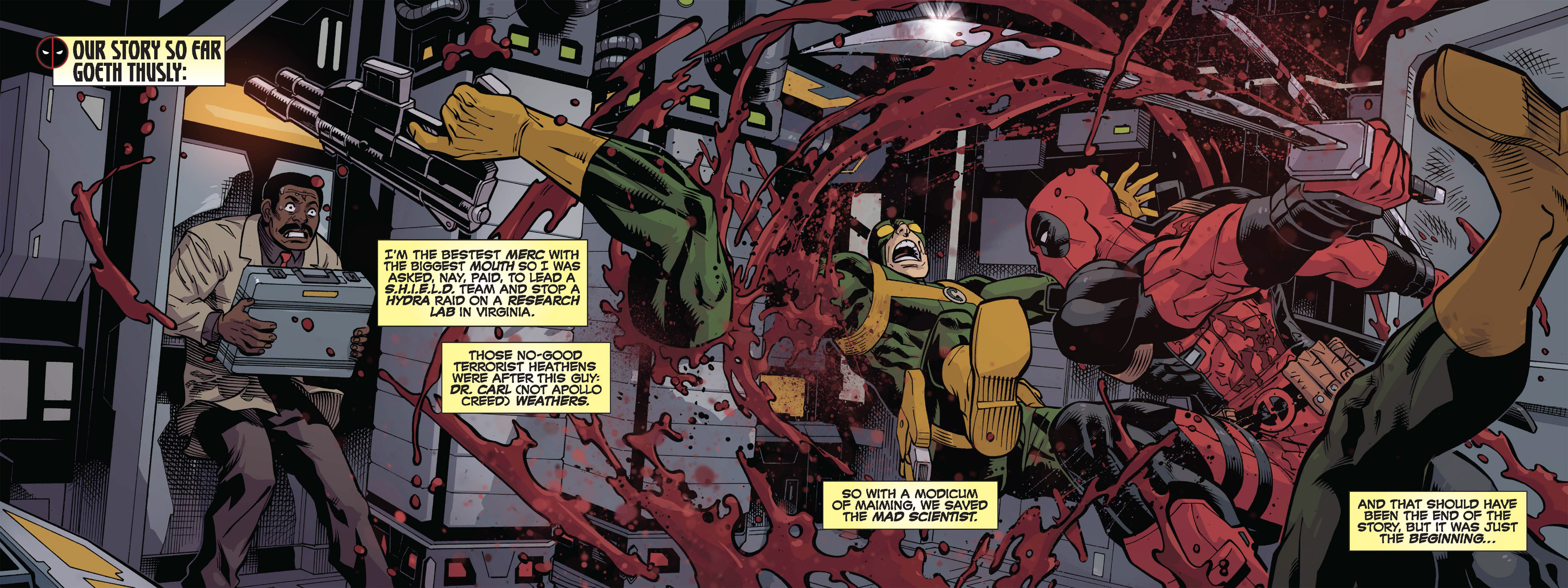 Read online Deadpool & Cable: Split Second Infinite Comic comic -  Issue #2 - 2