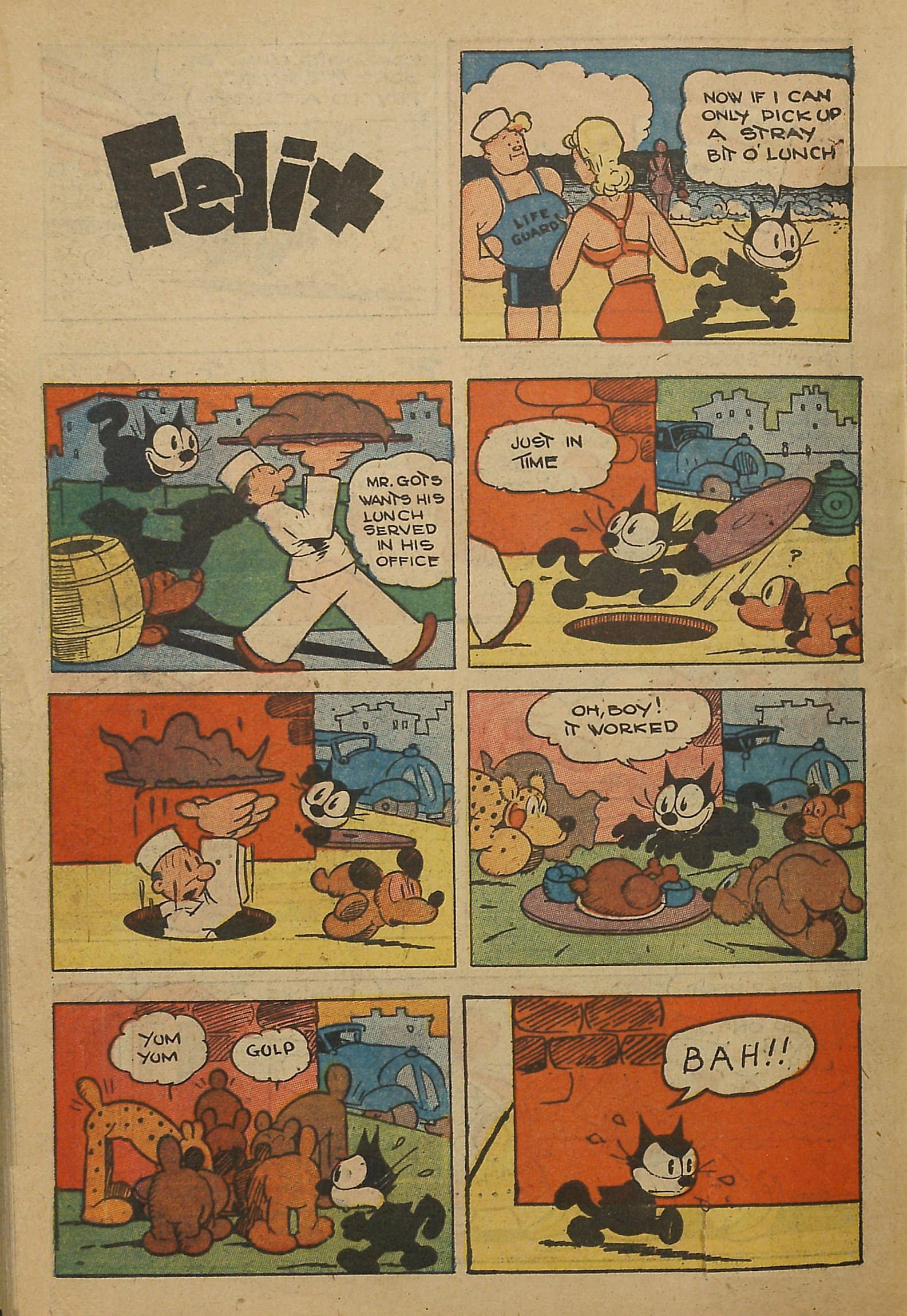 Read online Felix the Cat (1951) comic -  Issue #37 - 99