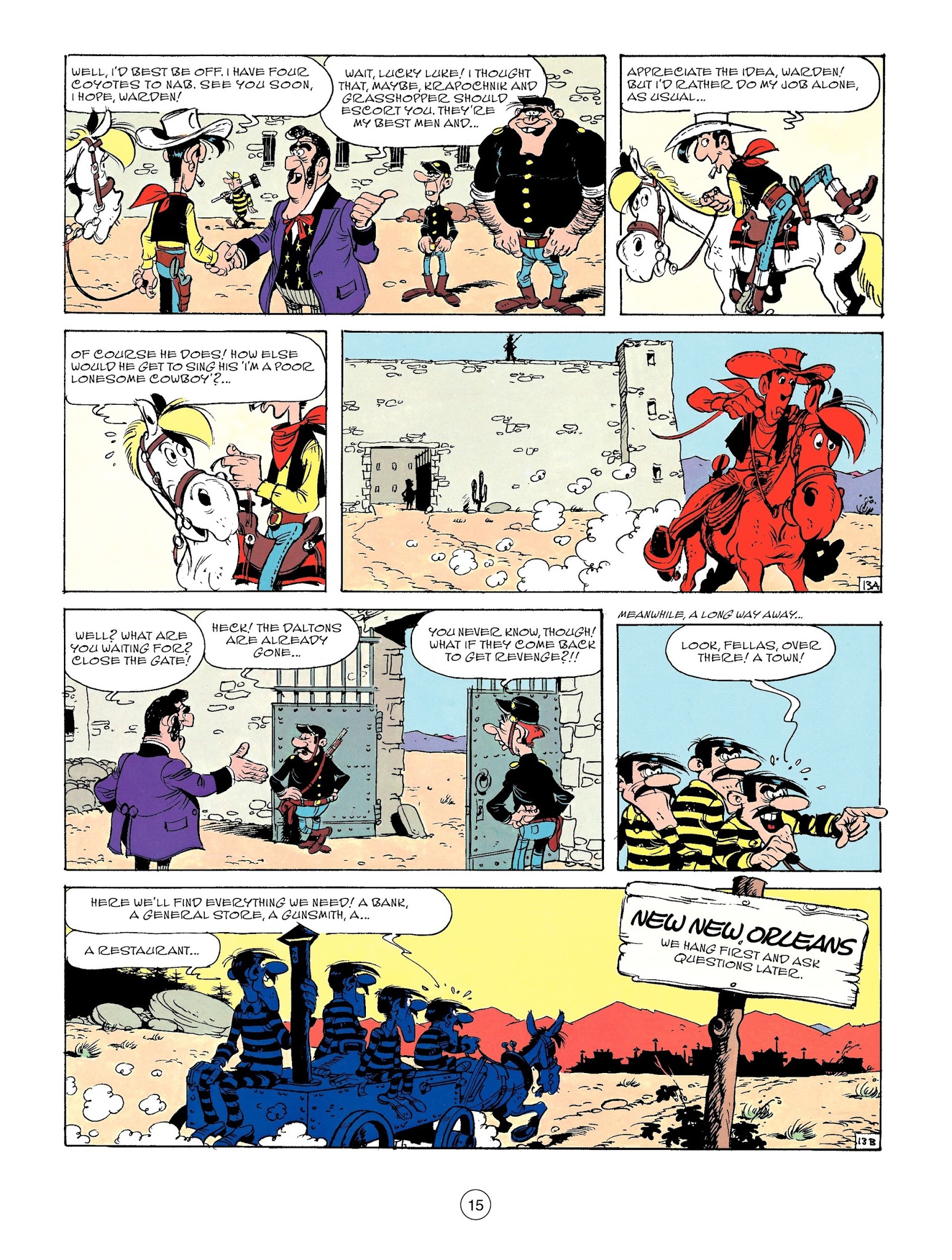 Read online A Lucky Luke Adventure comic -  Issue #58 - 15