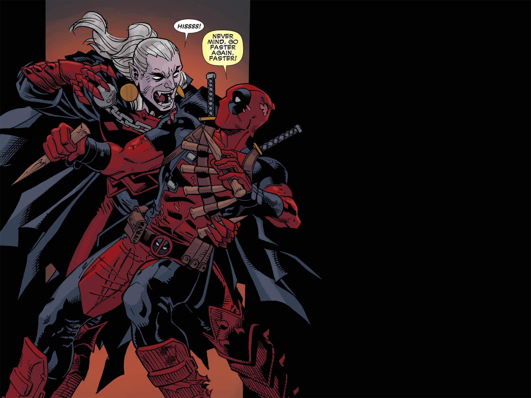 Read online Deadpool: Dracula's Gauntlet comic -  Issue # Part 9 - 10