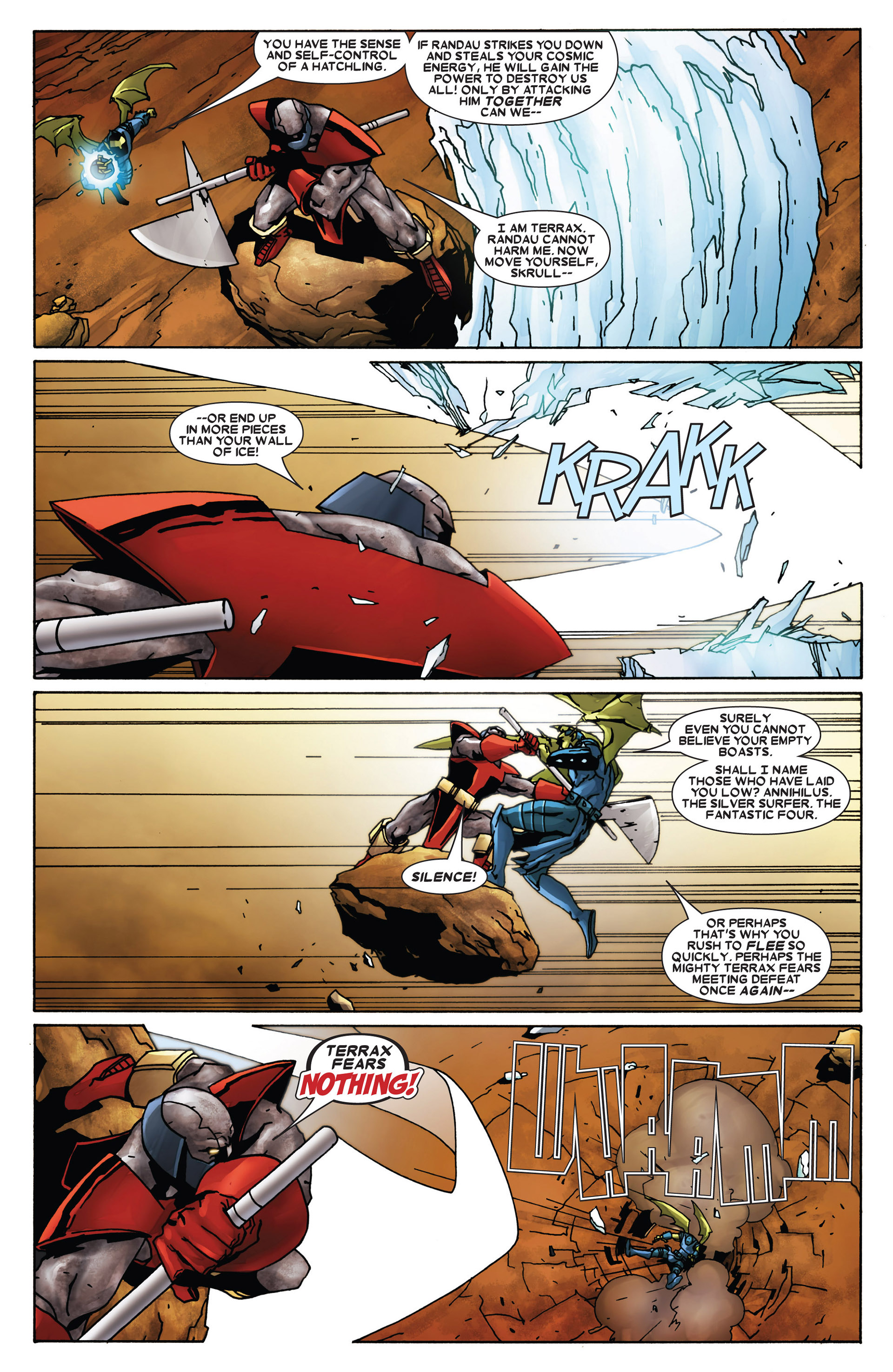 Read online Annihilation: Heralds Of Galactus comic -  Issue #1 - 10