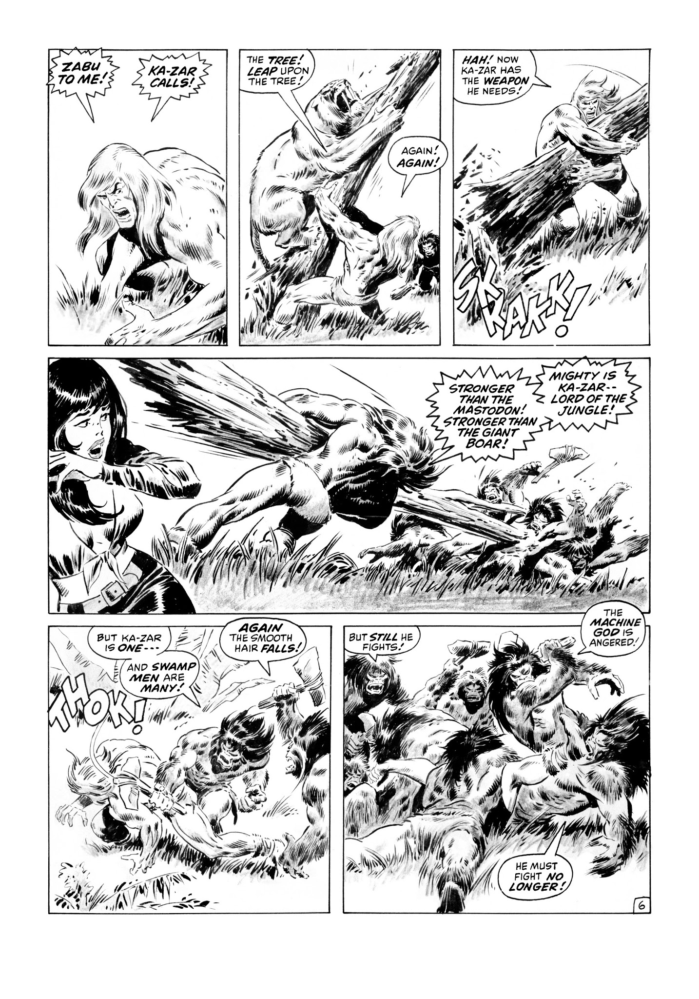 Read online Marvel Masterworks: Ka-Zar comic -  Issue # TPB 1 - 96
