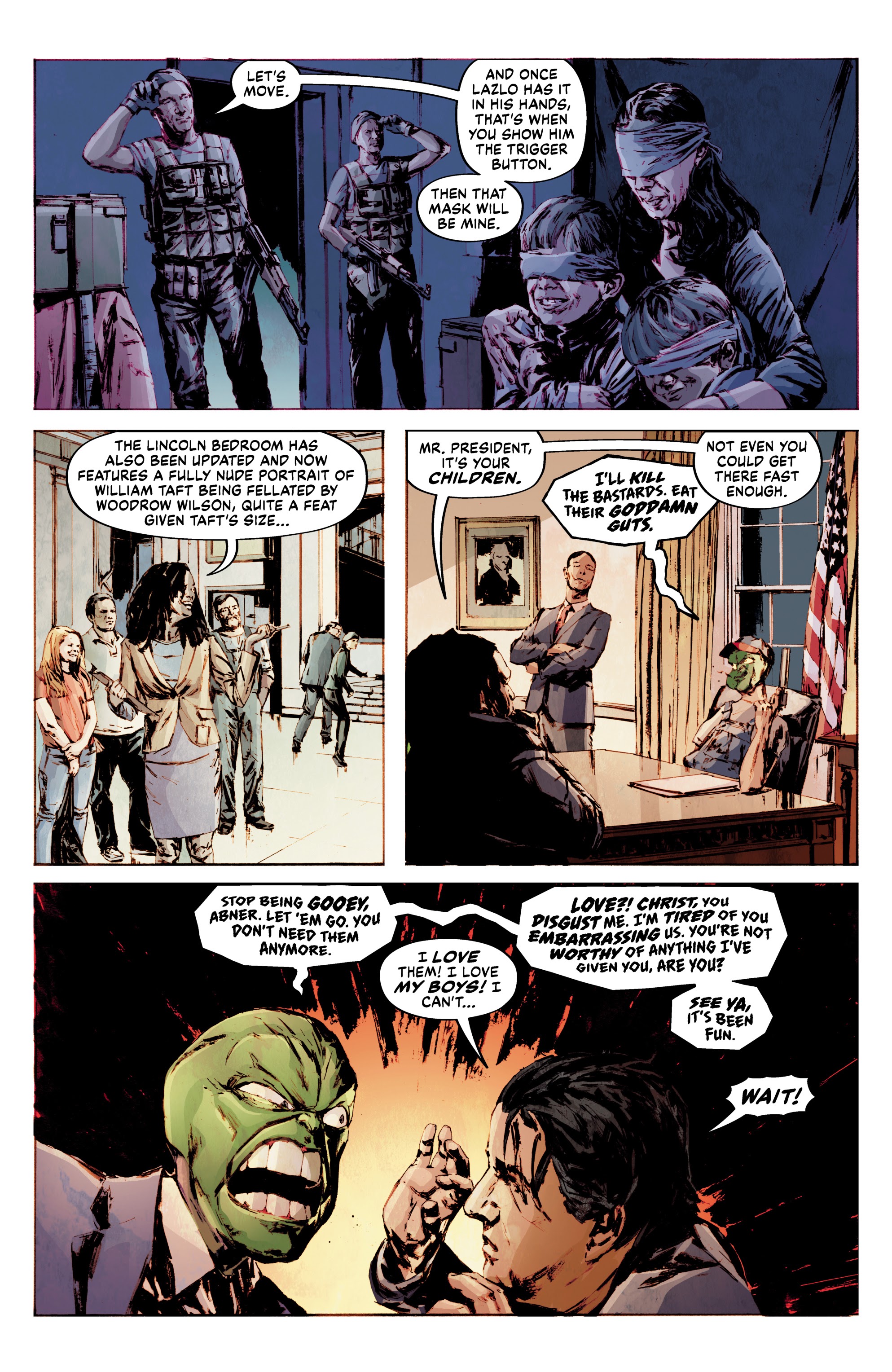 Read online The Mask: I Pledge Allegiance to the Mask comic -  Issue # _TPB - 86