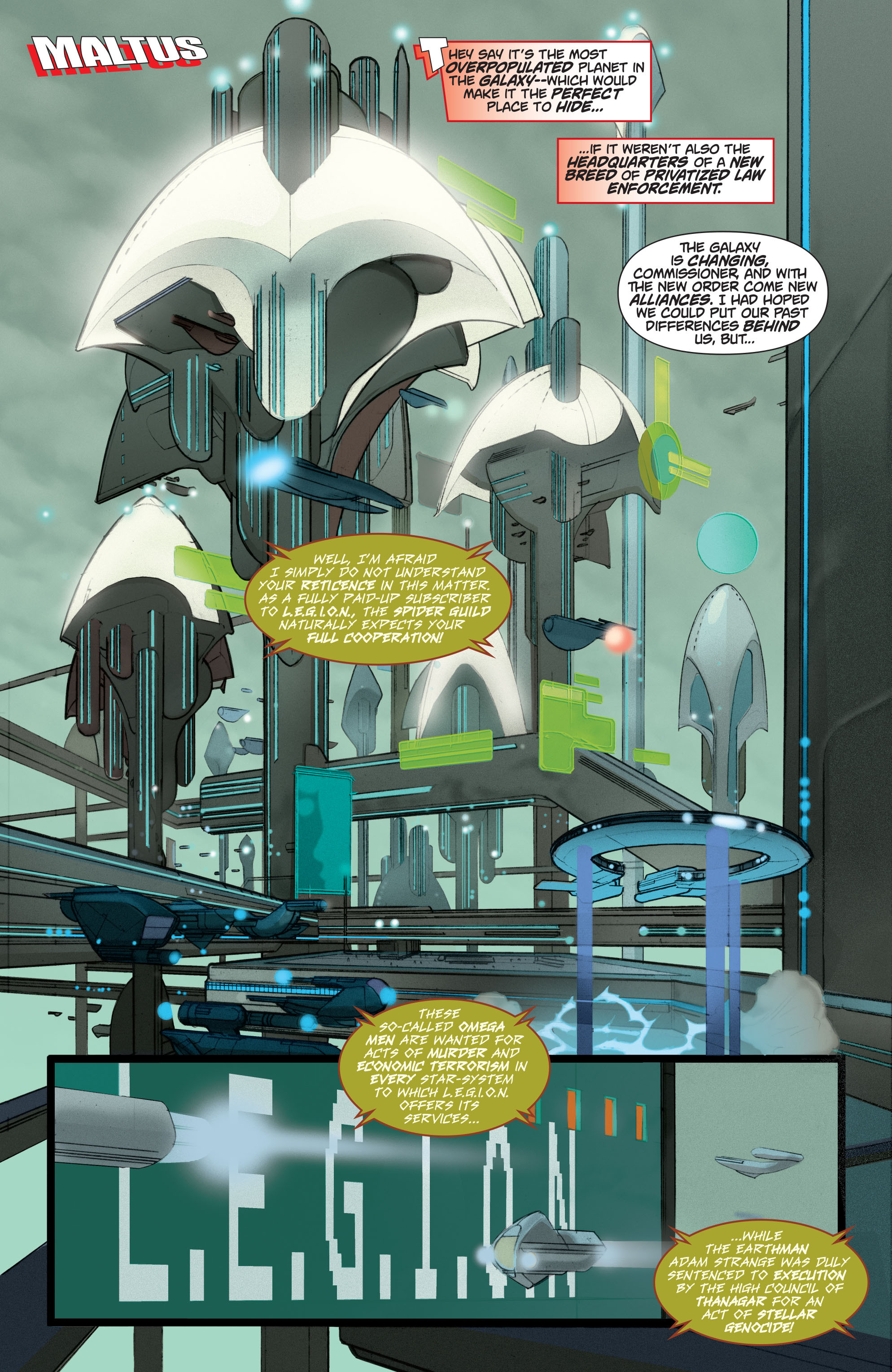 Read online Adam Strange (2004) comic -  Issue #5 - 17