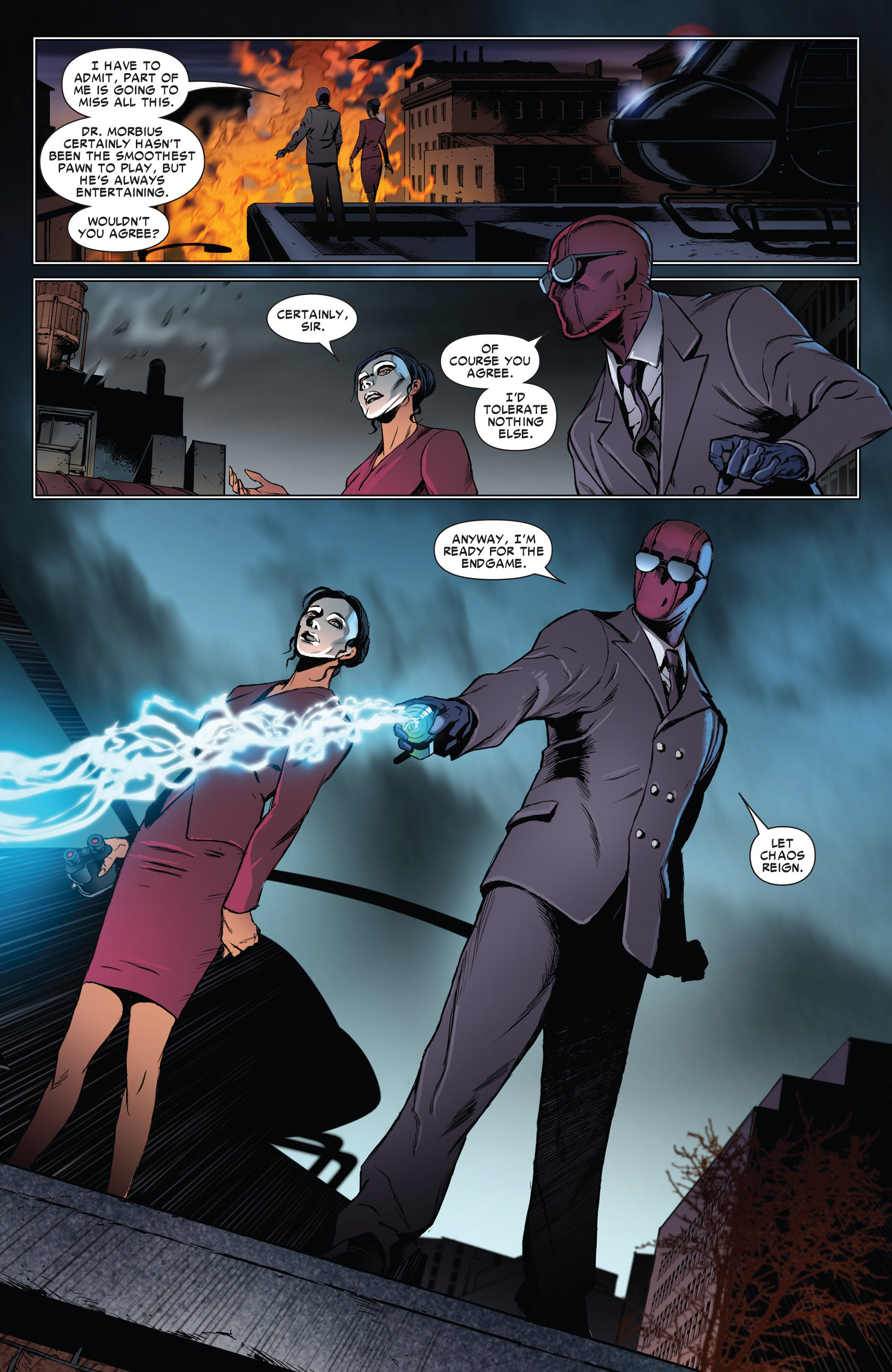 Read online Morbius: The Living Vampire comic -  Issue #8 - 13