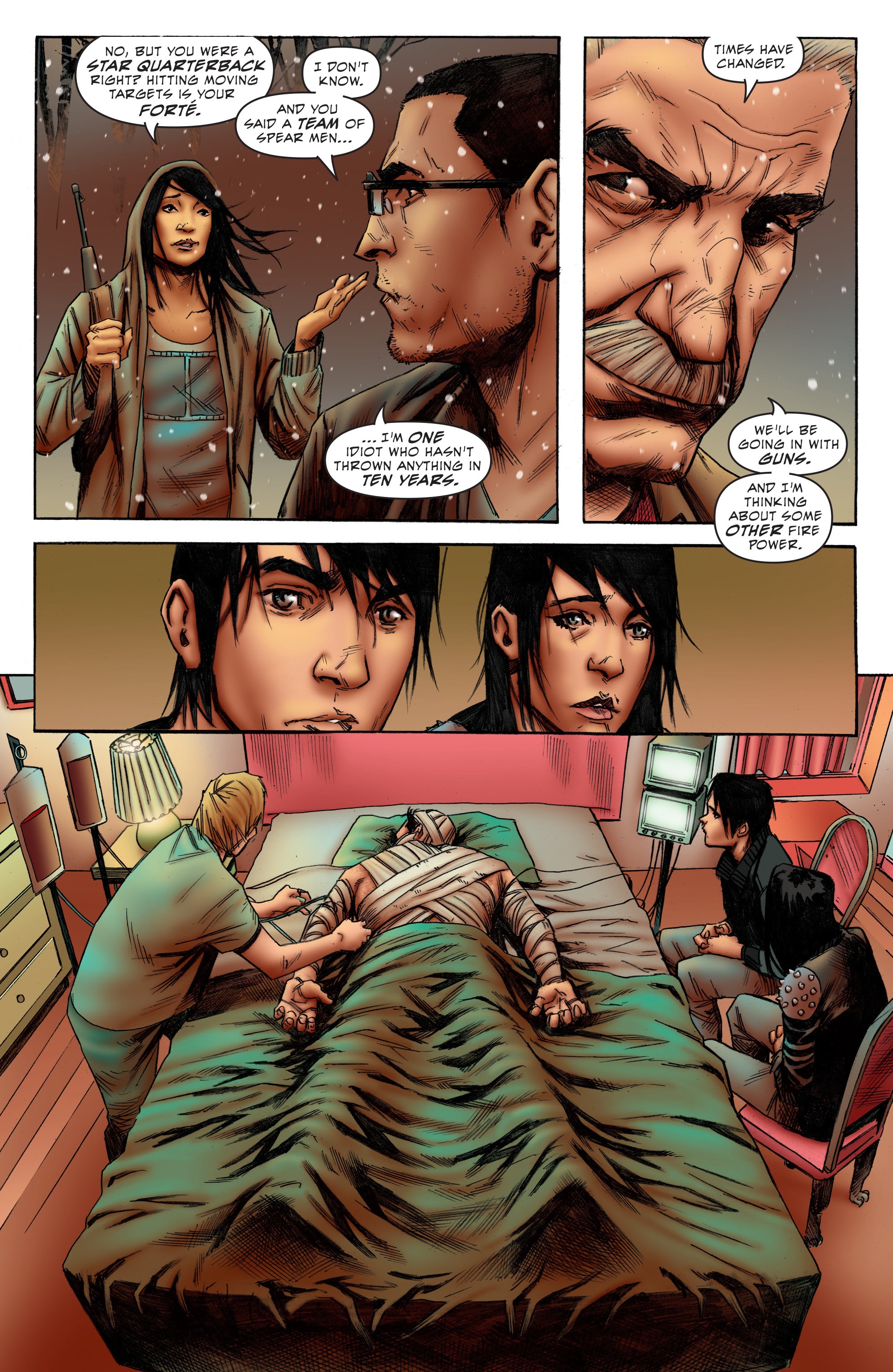 Read online A Town Called Dragon comic -  Issue #4 - 17