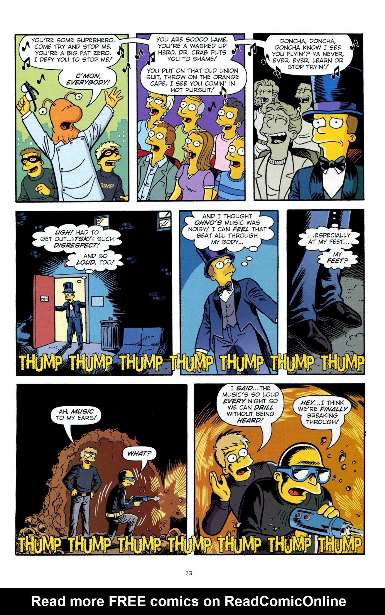 Read online Bongo Comics Presents Simpsons Super Spectacular comic -  Issue #14 - 25