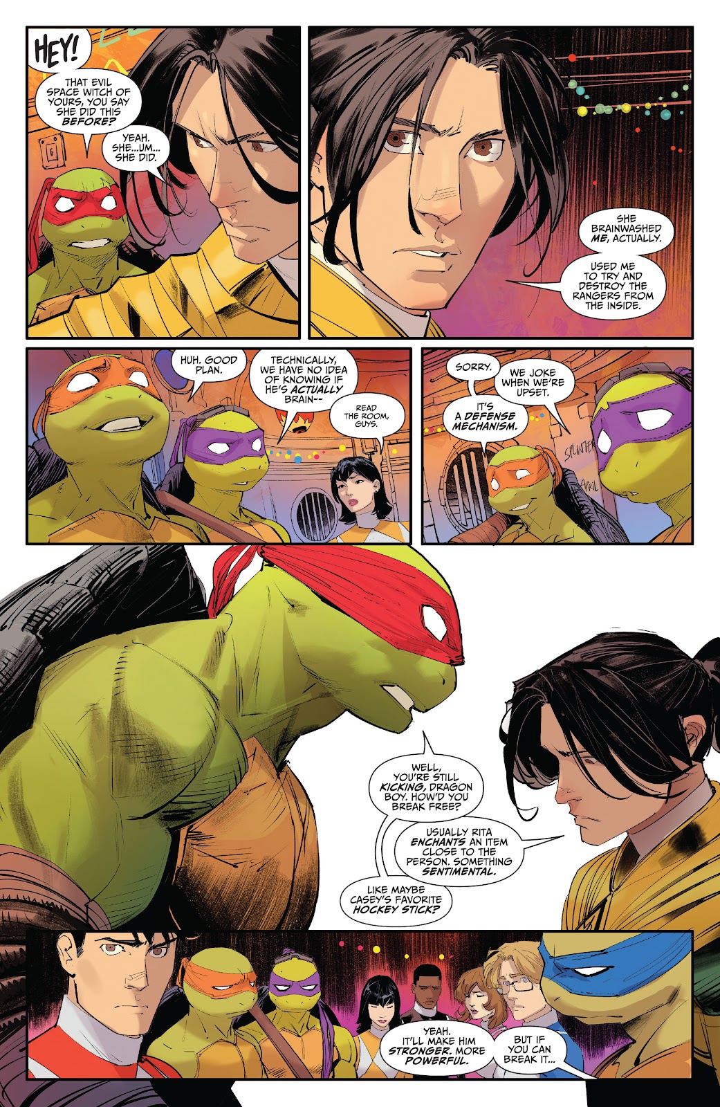 Mighty Morphin Power Rangers/ Teenage Mutant Ninja Turtles II issue 2 - Page 7