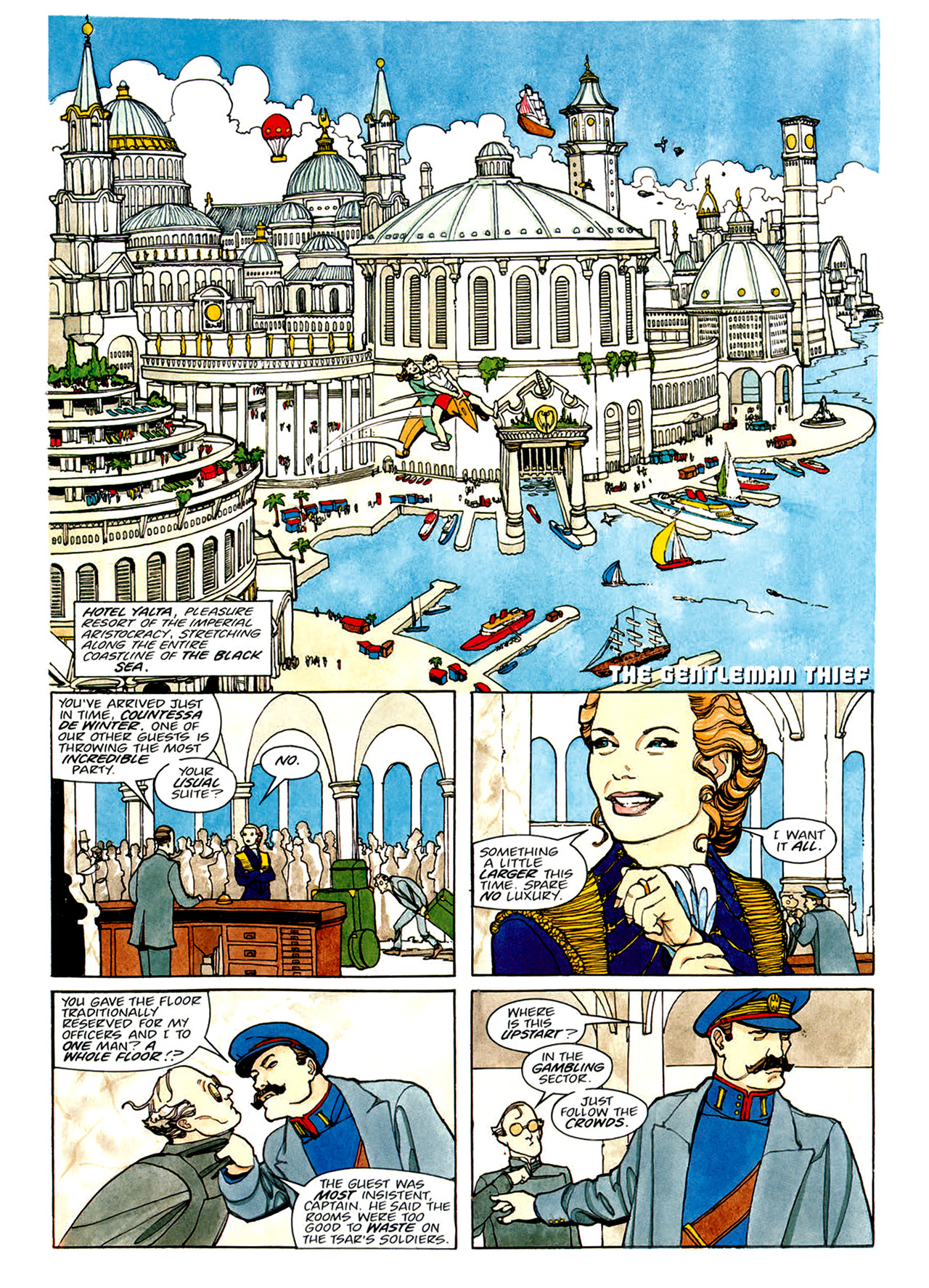 Read online Nikolai Dante comic -  Issue # TPB 1 - 100
