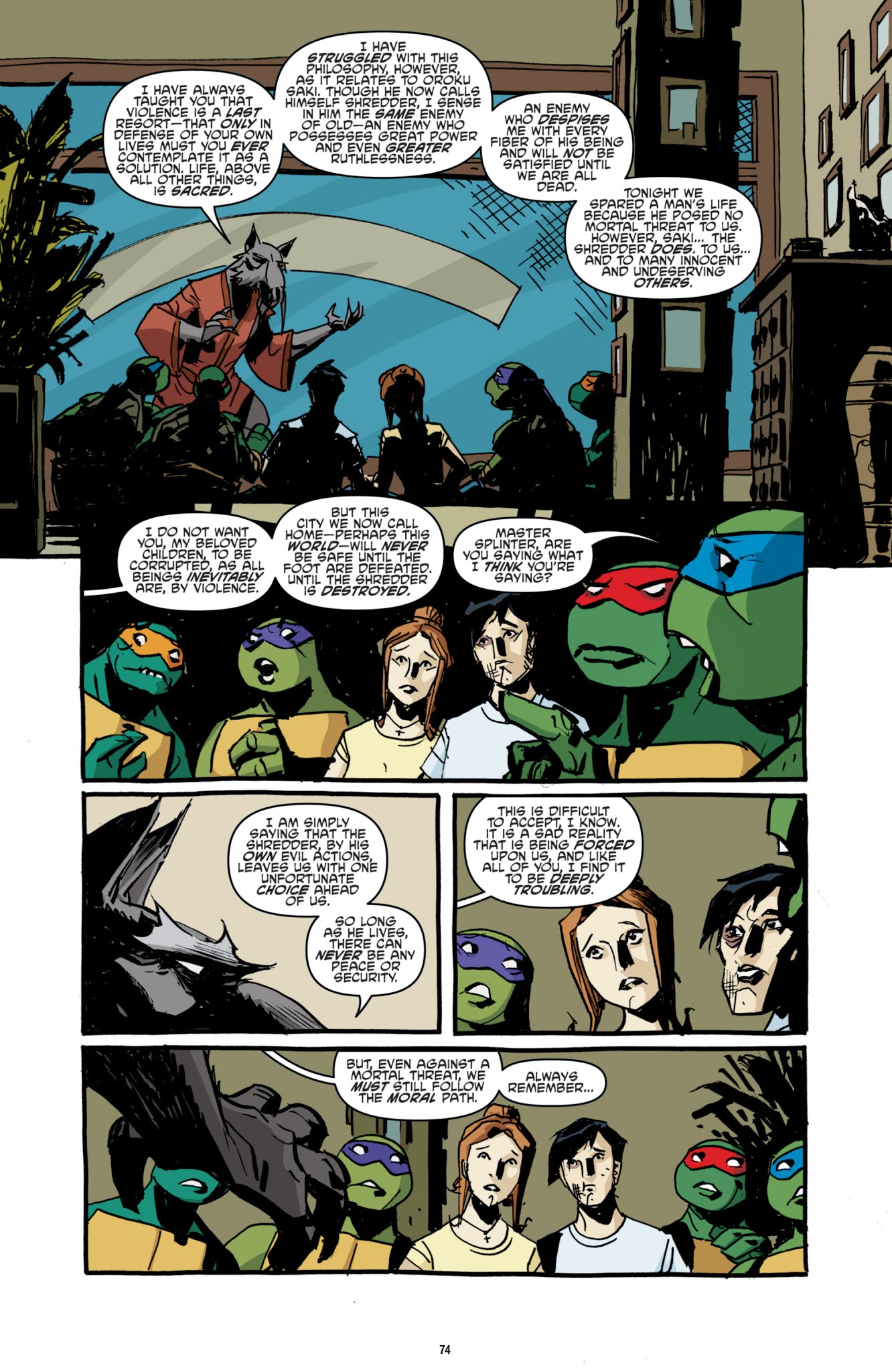 Read online Teenage Mutant Ninja Turtles: The IDW Collection comic -  Issue # TPB 2 (Part 1) - 74