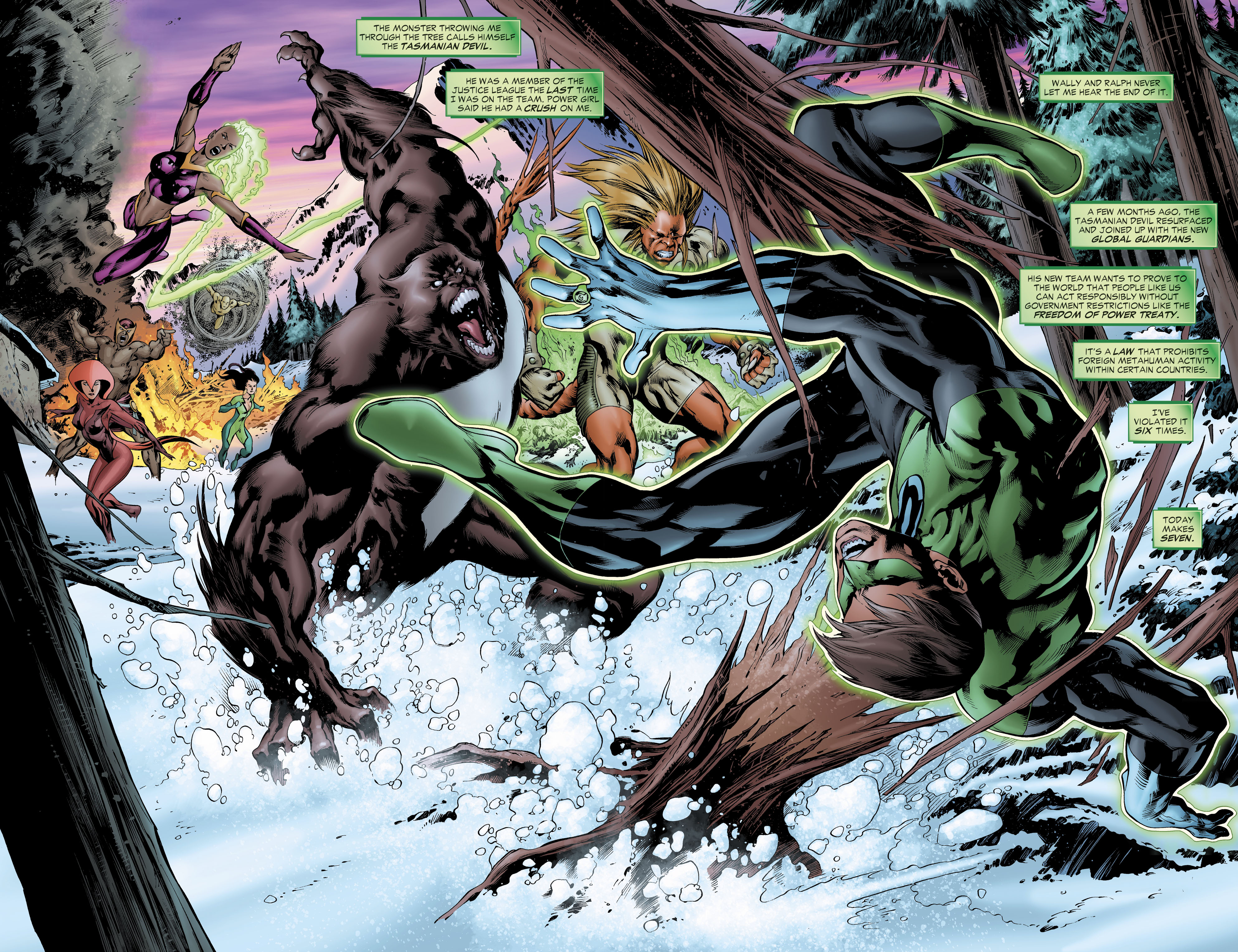 Read online Green Lantern by Geoff Johns comic -  Issue # TPB 2 (Part 3) - 57