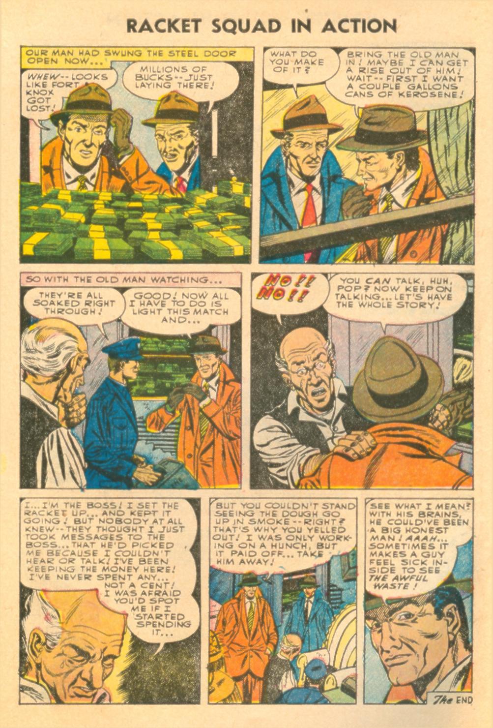 Read online Racket Squad in Action comic -  Issue #18 - 10