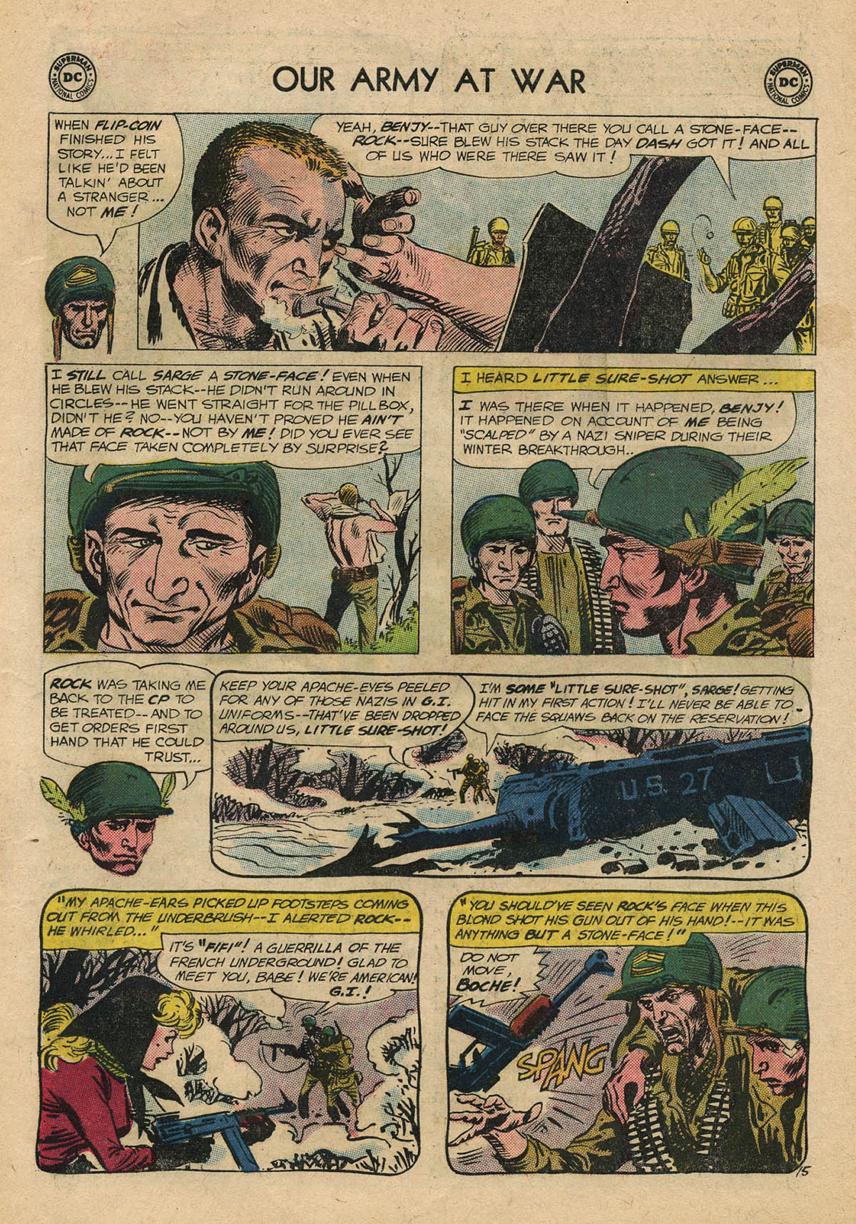 Read online Our Army at War (1952) comic -  Issue #127 - 19
