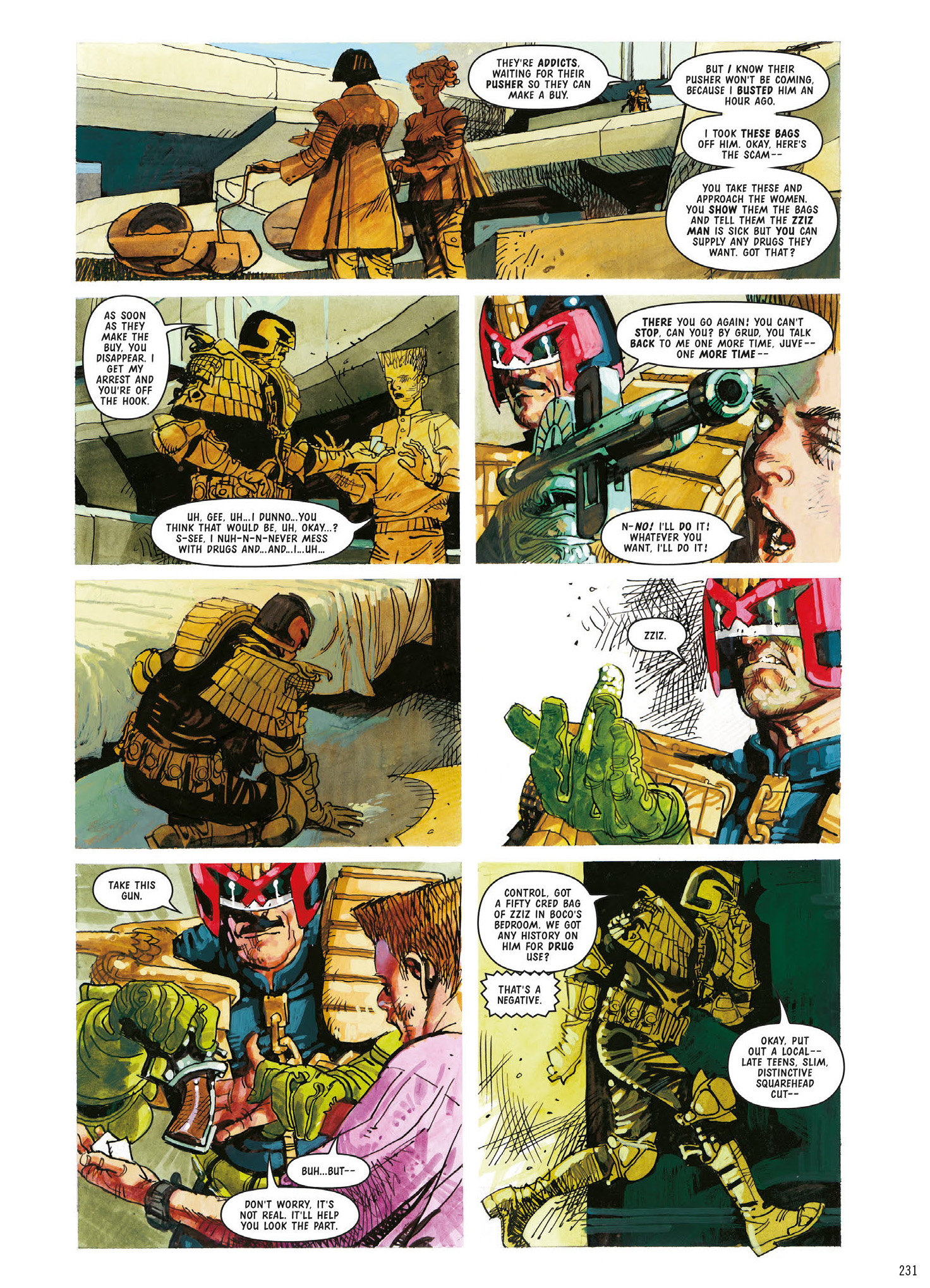 Read online Judge Dredd: The Complete Case Files comic -  Issue # TPB 34 (Part 3) - 34