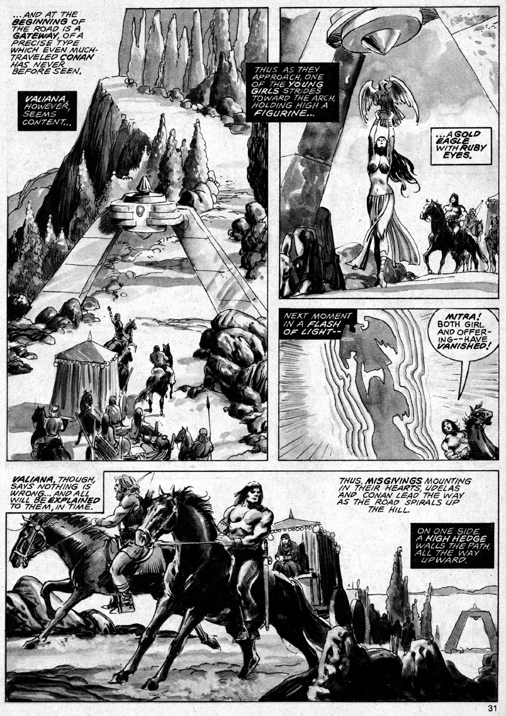 Read online The Savage Sword Of Conan comic -  Issue #69 - 31