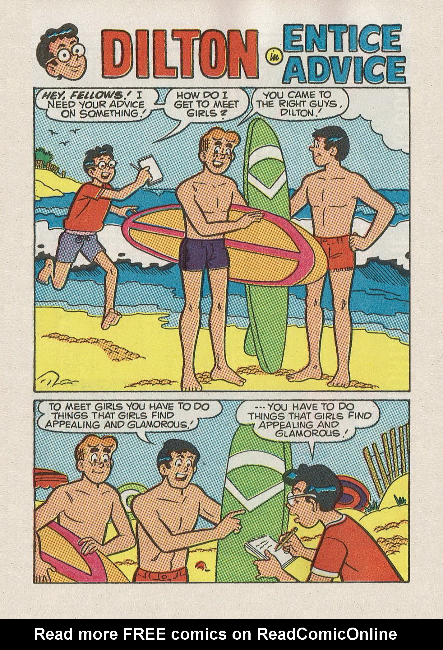 Read online Jughead Jones Comics Digest comic -  Issue #70 - 106