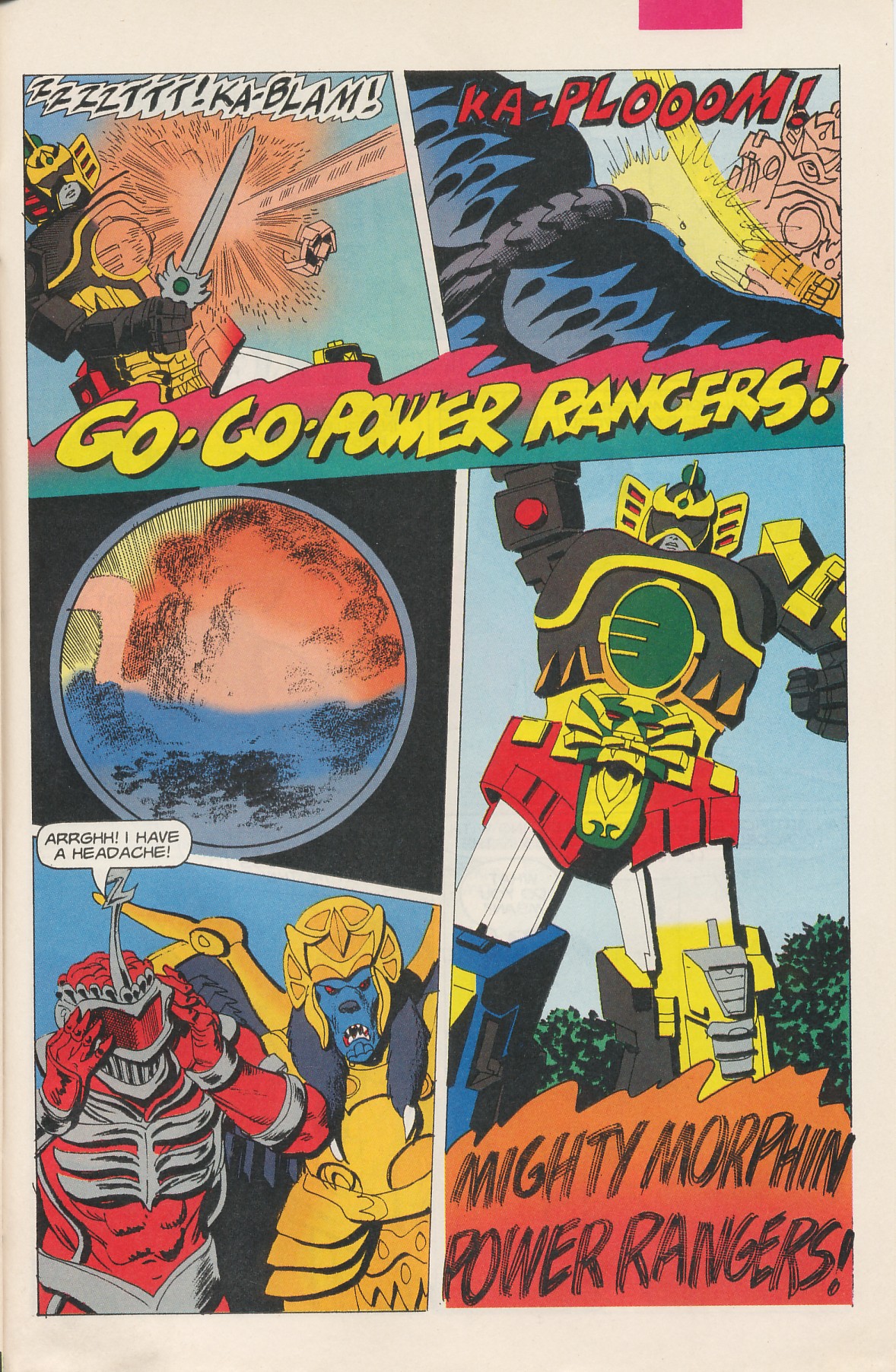 Read online Saban's Mighty Morphin Power Rangers (1994) comic -  Issue #1 - 30
