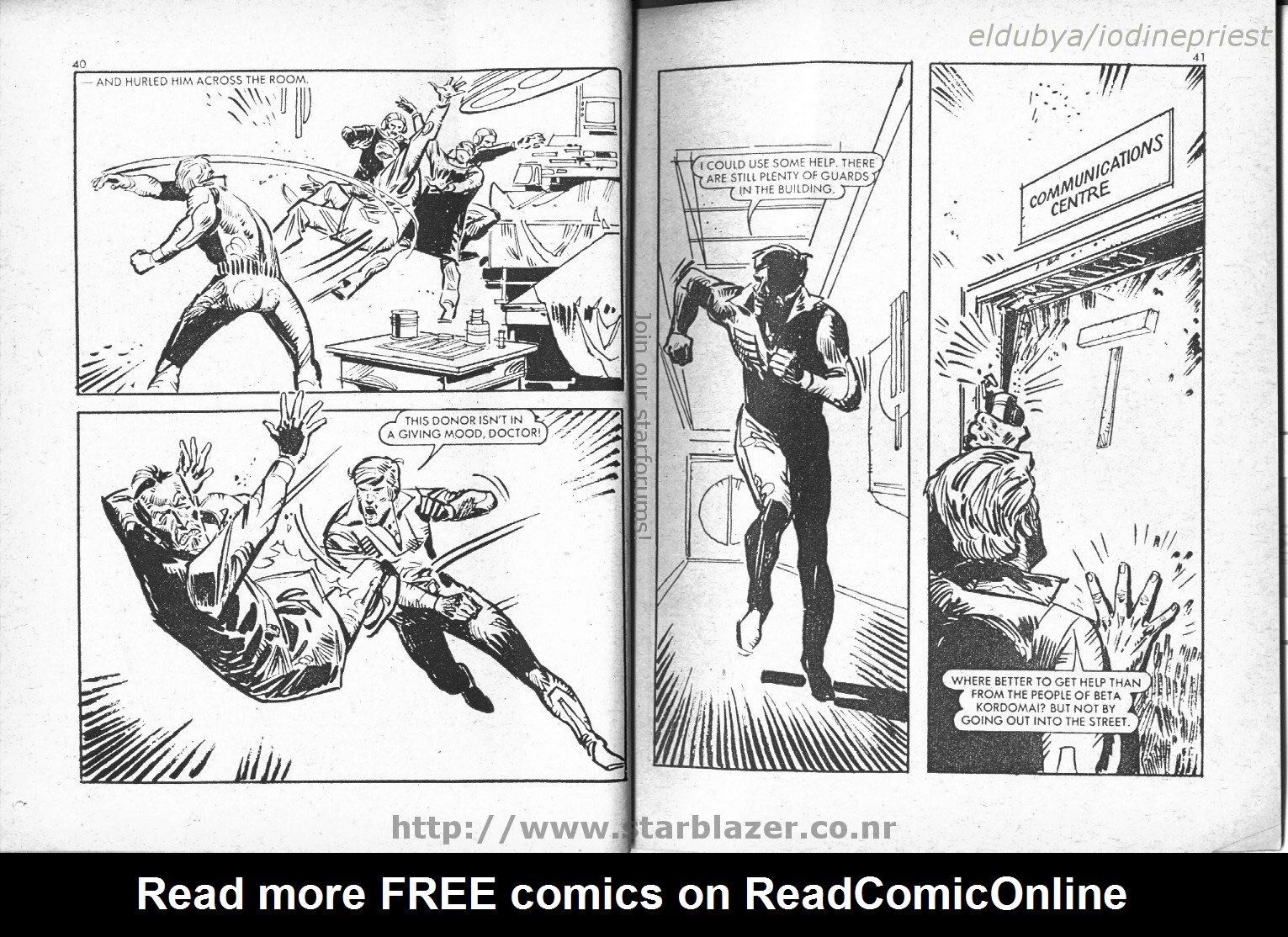 Read online Starblazer comic -  Issue #52 - 22