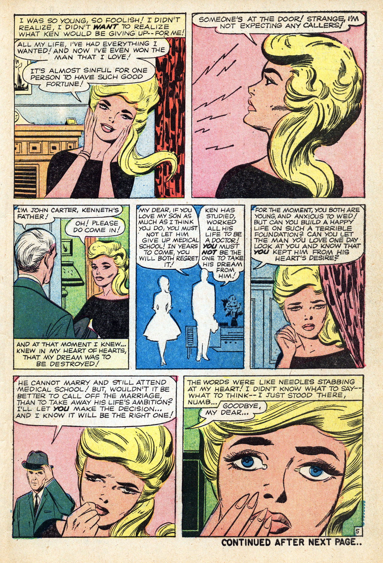 Read online Love Romances comic -  Issue #101 - 7