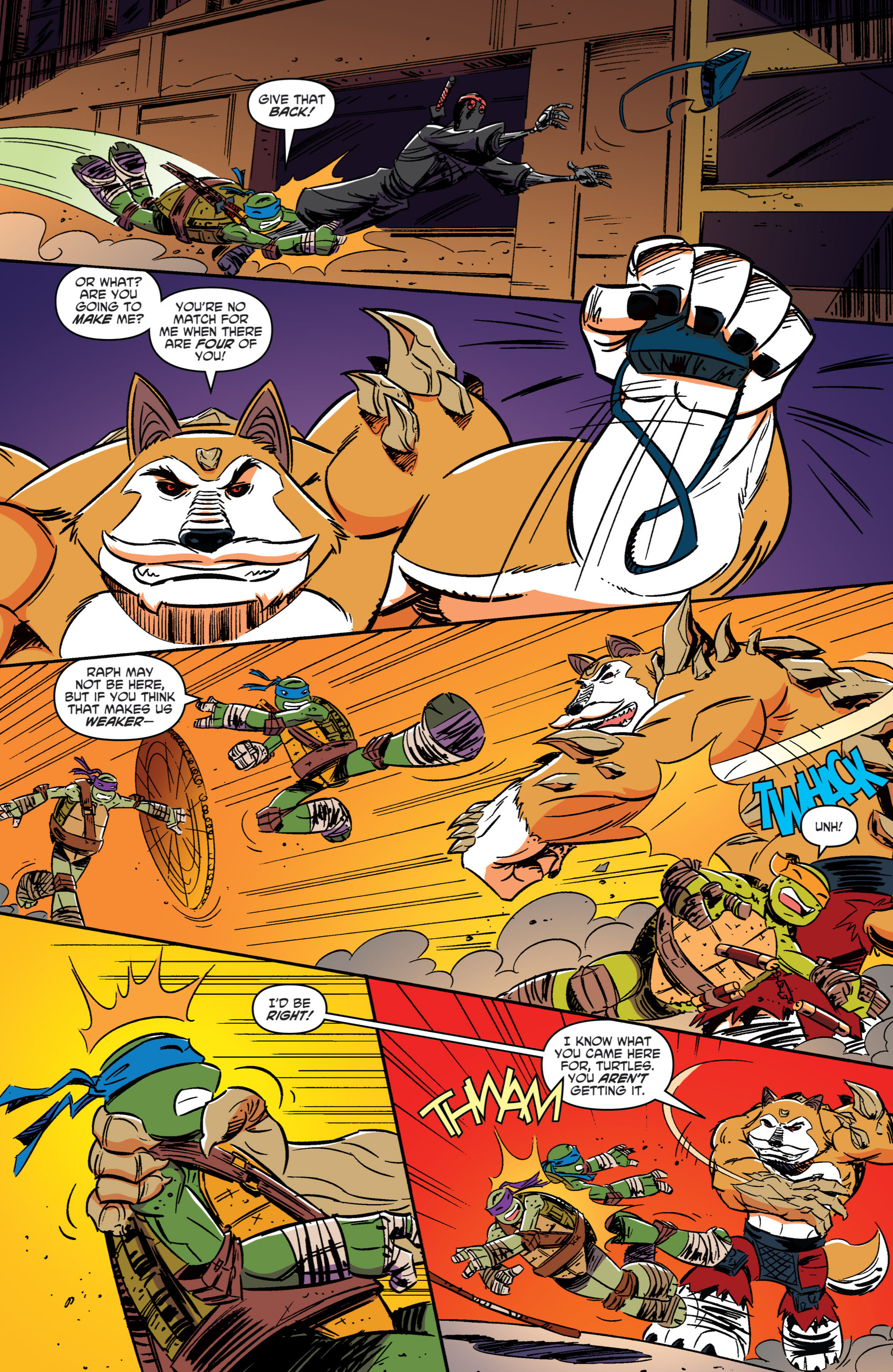 Read online Teenage Mutant Ninja Turtles New Animated Adventures comic -  Issue #4 - 19