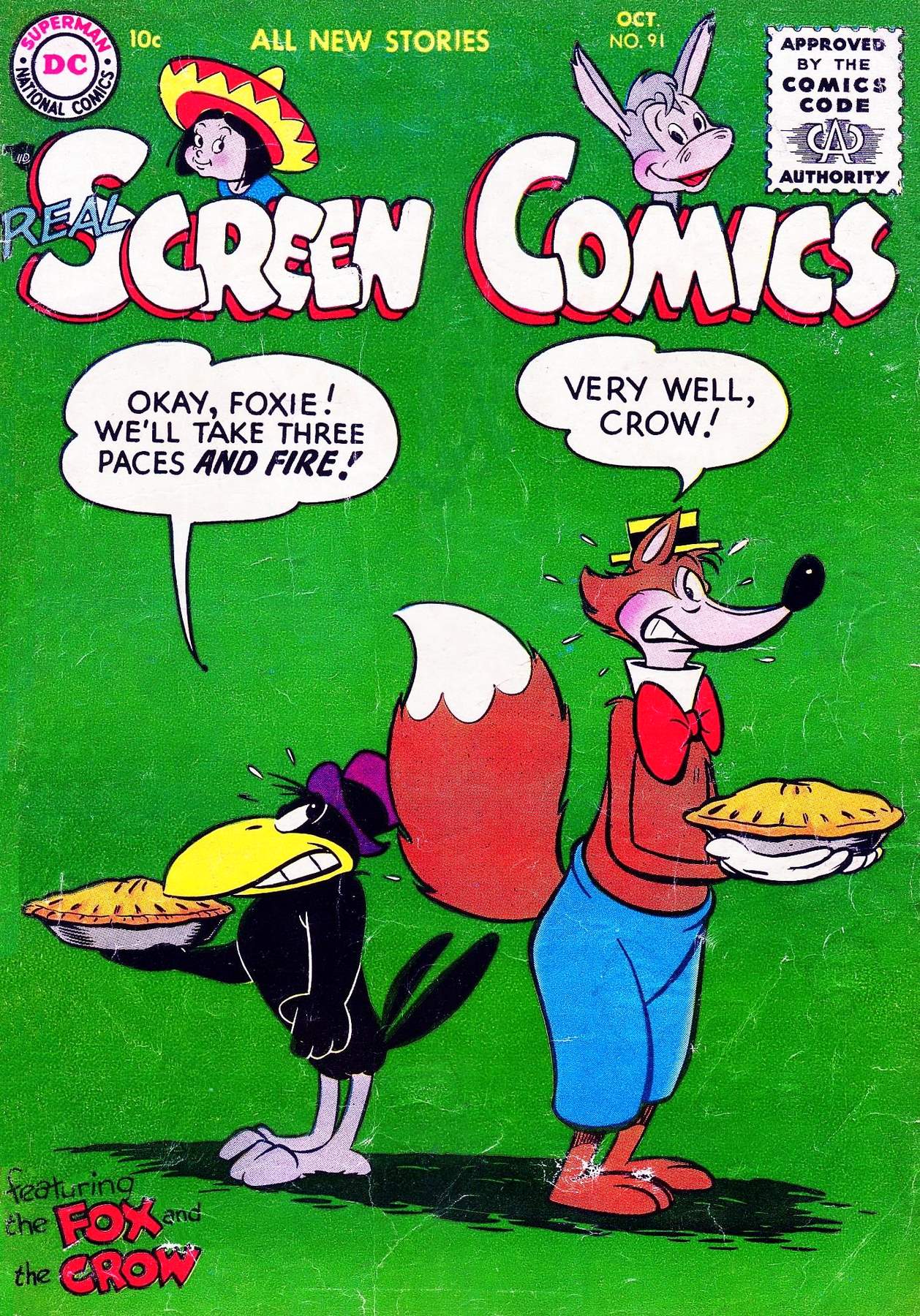 Read online Real Screen Comics comic -  Issue #91 - 1