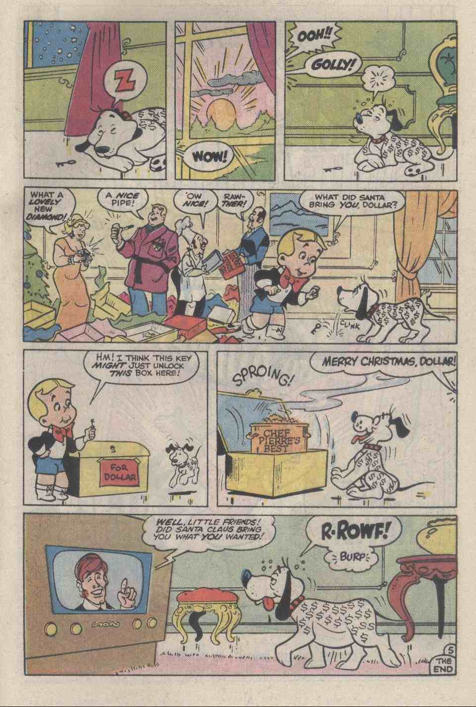 Read online Richie Rich & Dollar the Dog comic -  Issue #3 - 33