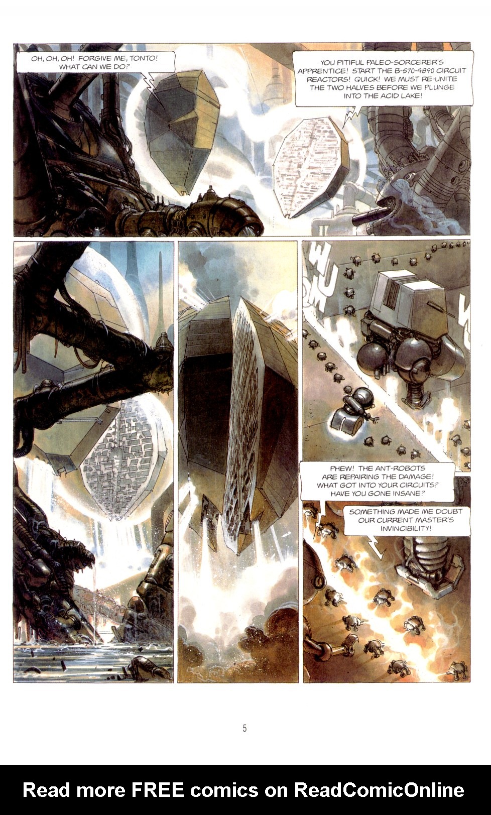 Read online The Metabarons comic -  Issue #5 - The Snare Of Okhan - 7