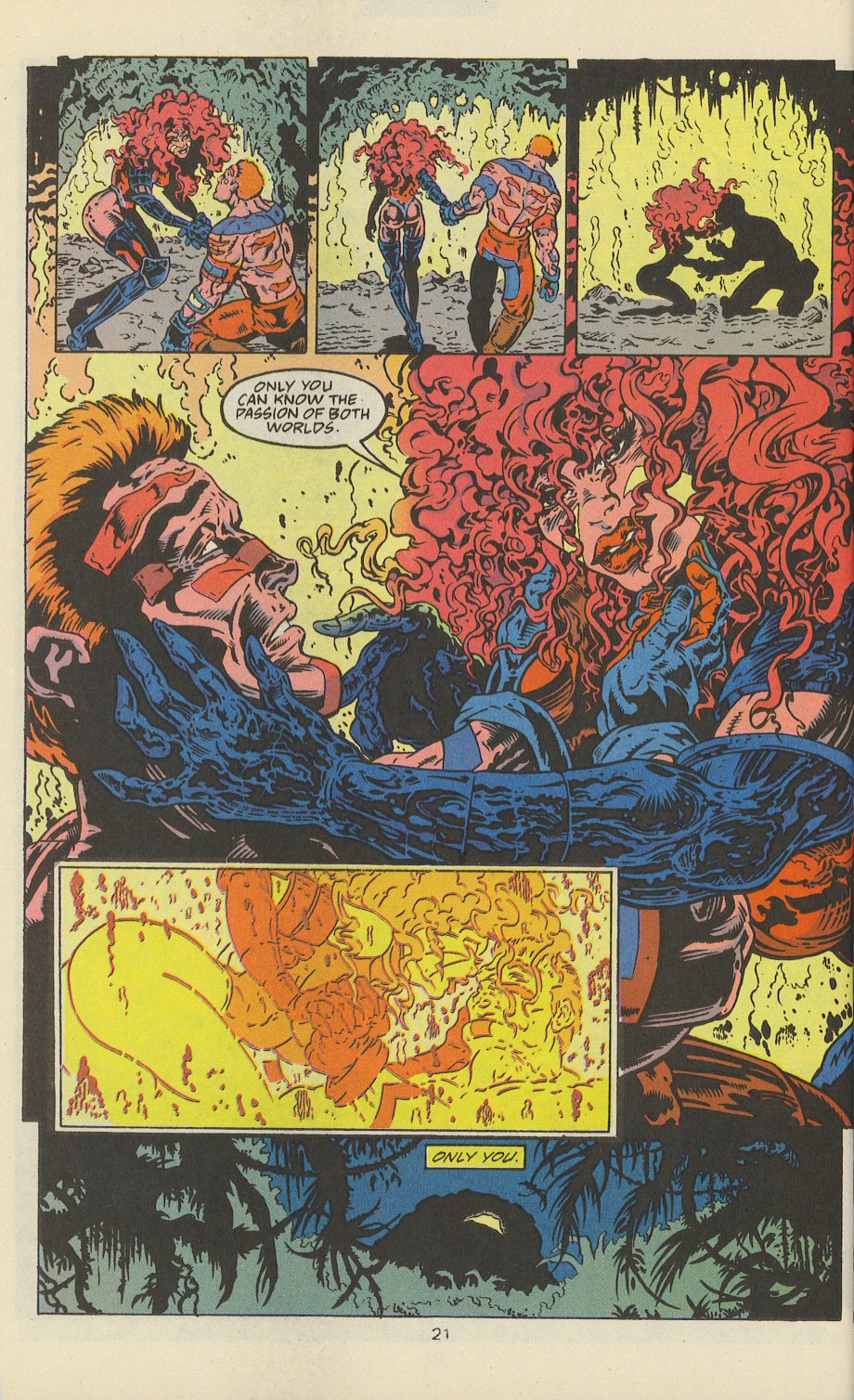 Read online Justice League America comic -  Issue #100c - 22