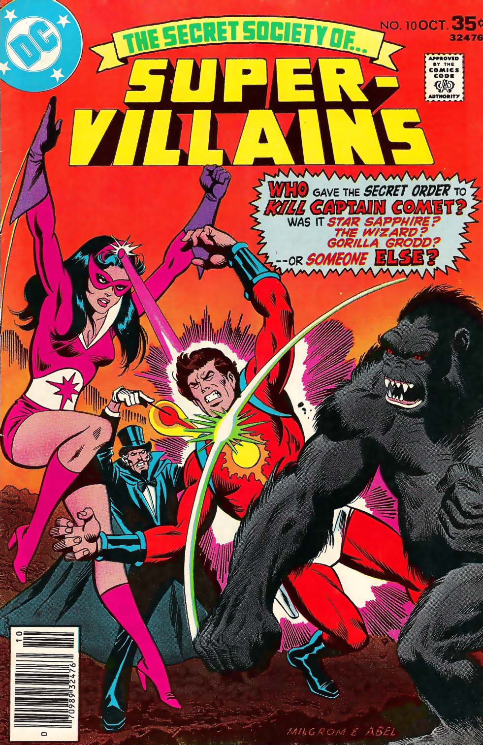 Read online Secret Society of Super-Villains comic -  Issue #10 - 1
