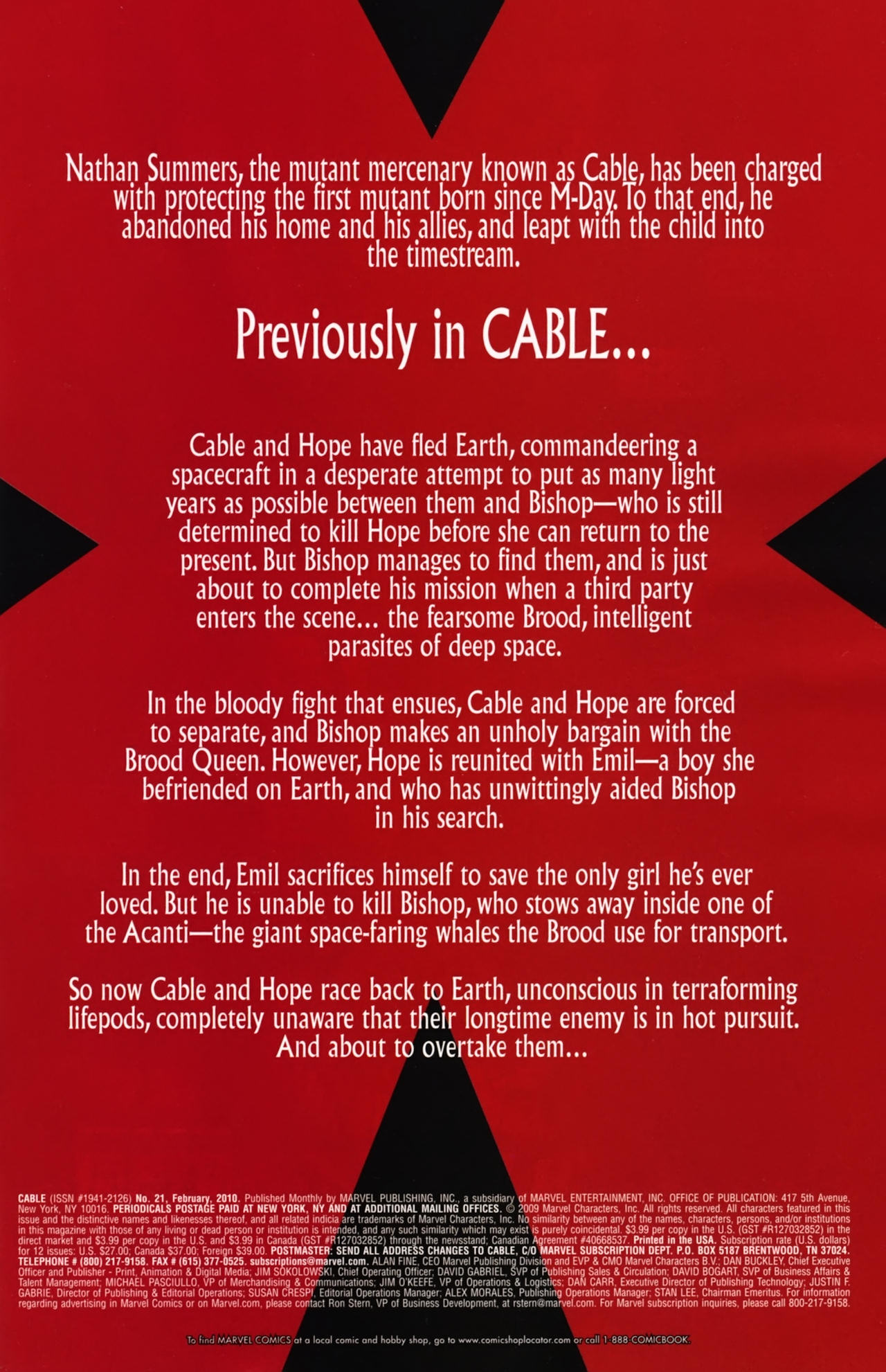 Read online Cable (2008) comic -  Issue #21 - 3