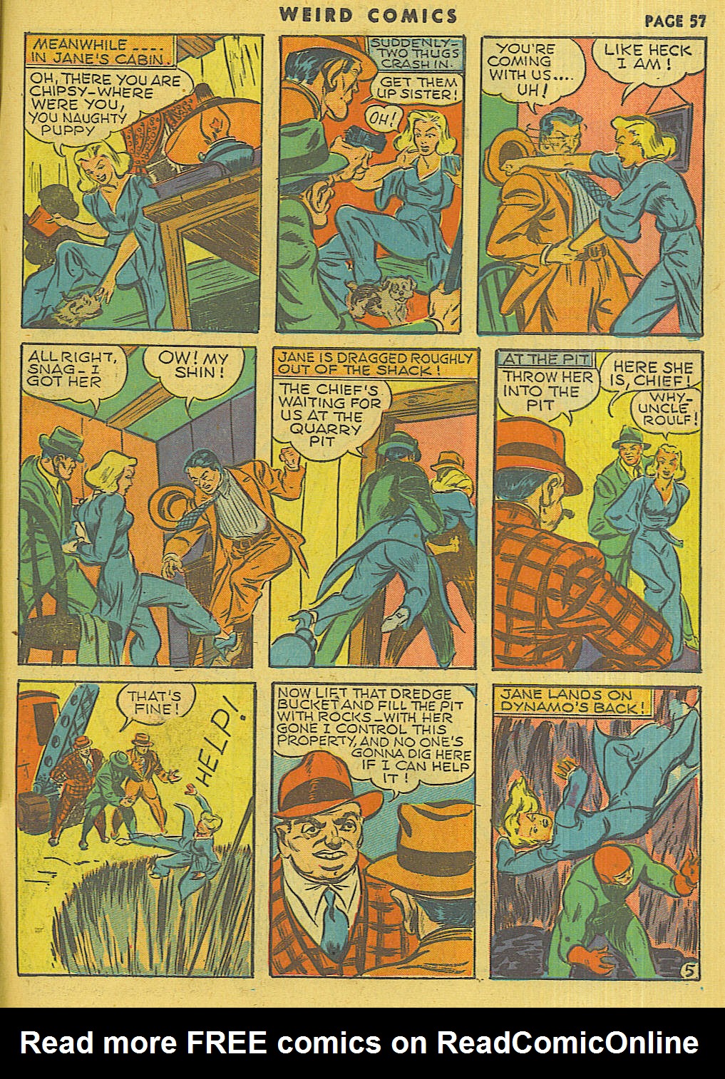 Read online Weird Comics comic -  Issue #17 - 56